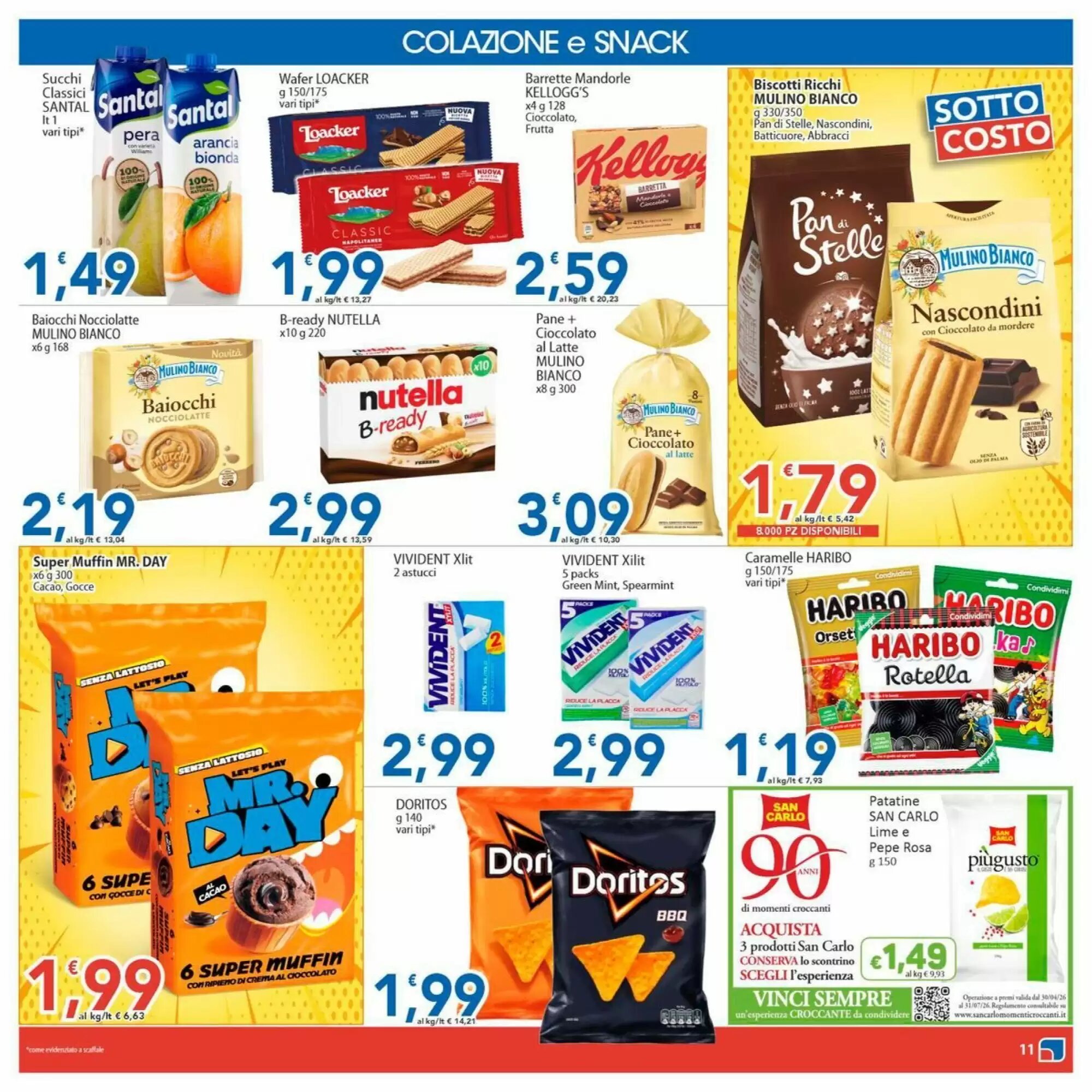 Volantino promozionale Sidis  valide dal 07/05/2026 - Pagina 11.