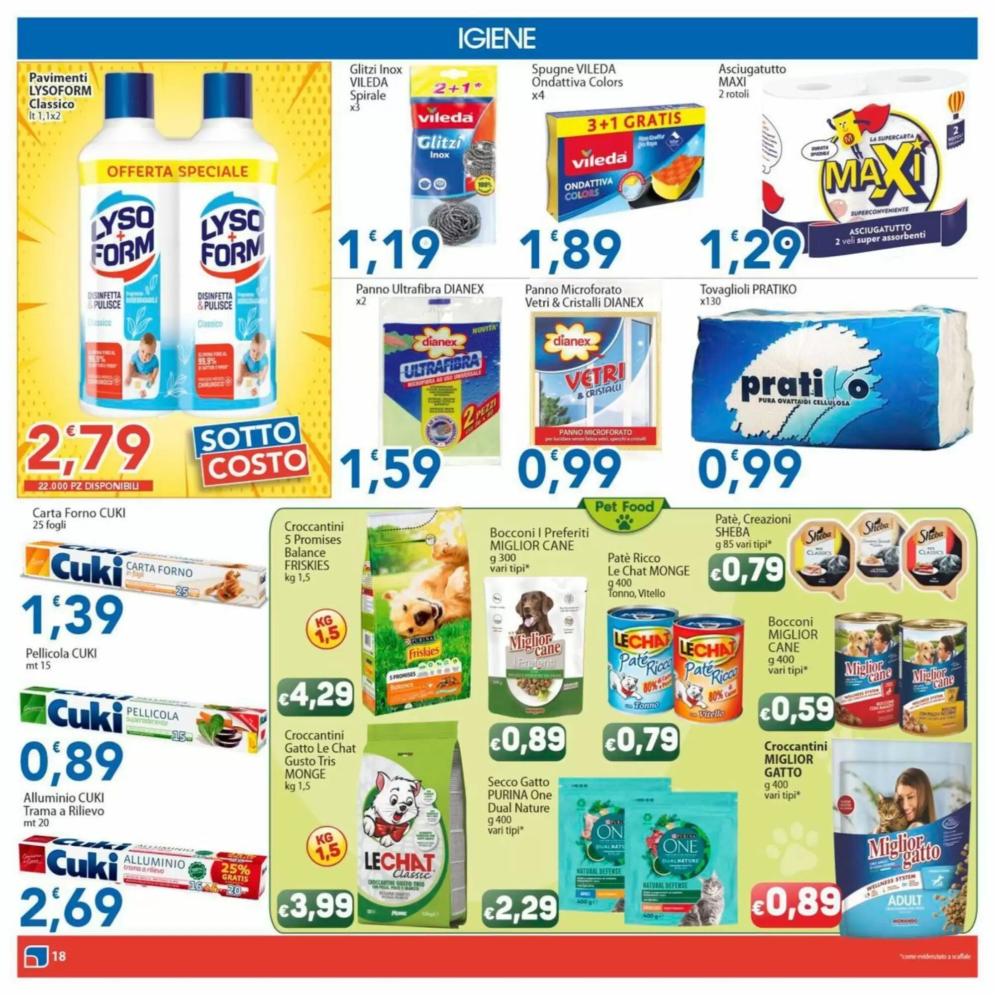 Volantino promozionale Sidis  valide dal 07/05/2026 - Pagina 18.