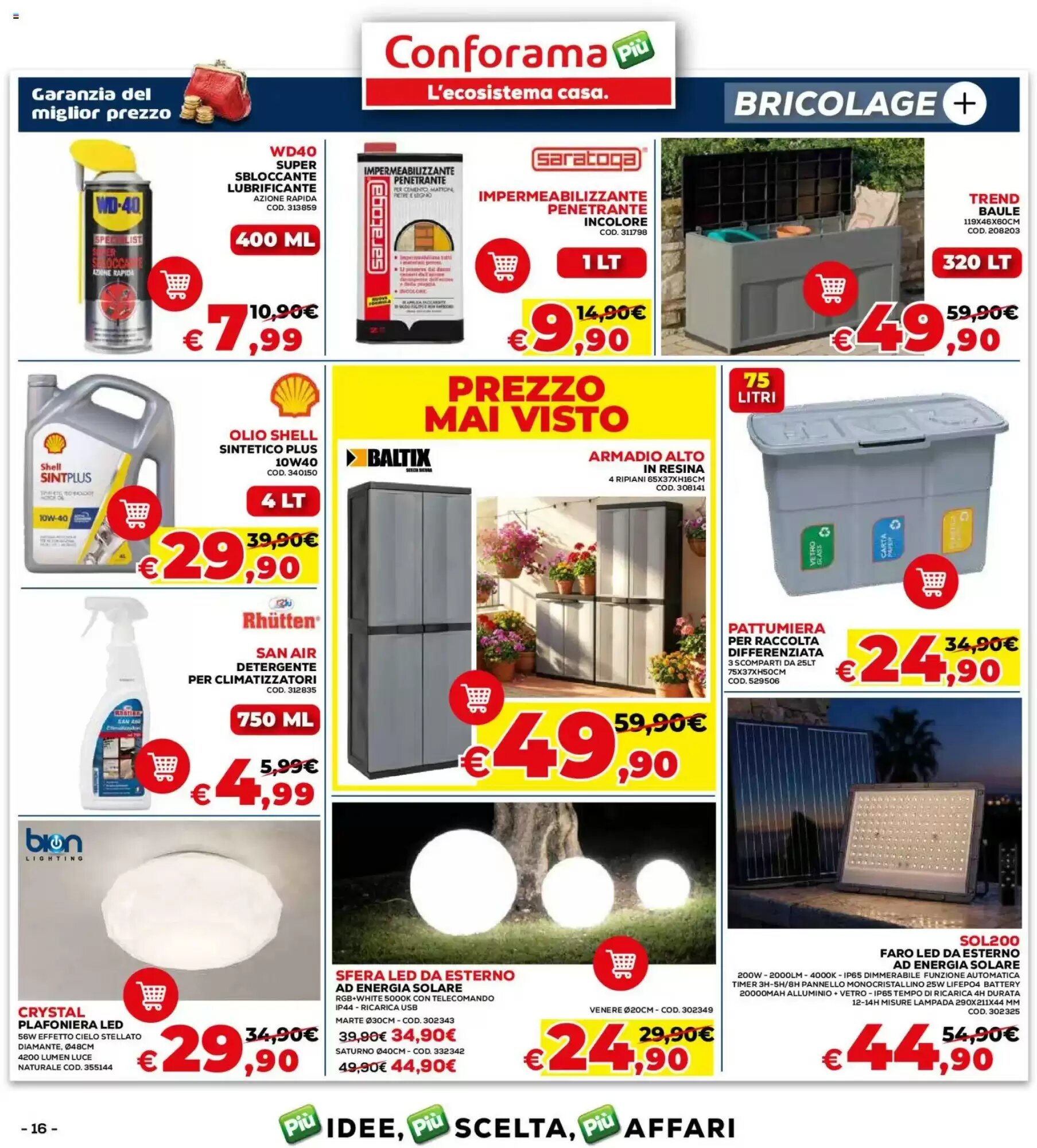 Volantino promozionale Conforama  valide dal 07/05/2026 - Pagina 16.