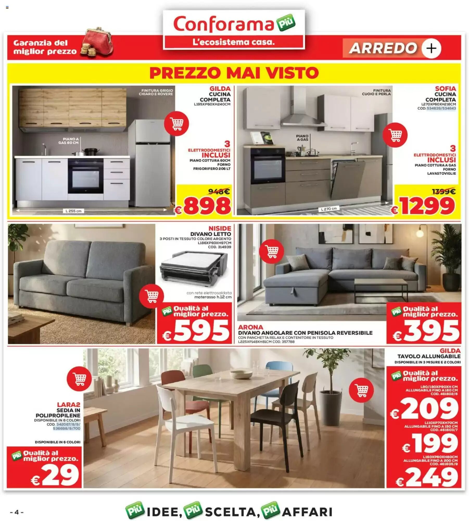 Volantino promozionale Conforama  valide dal 07/05/2026 - Pagina 4.