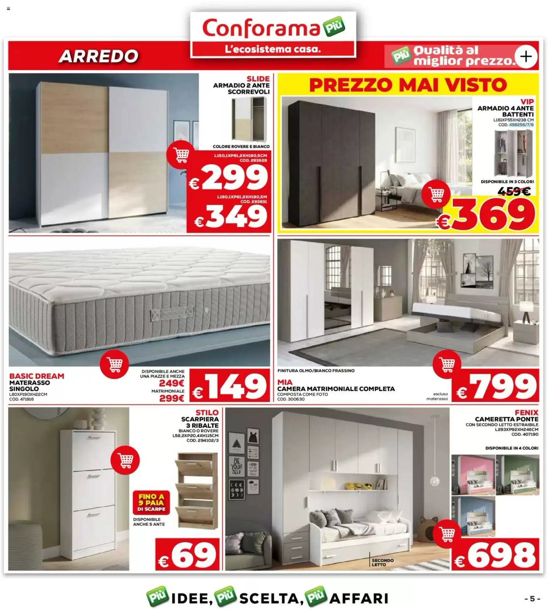 Volantino promozionale Conforama  valide dal 07/05/2026 - Pagina 5.