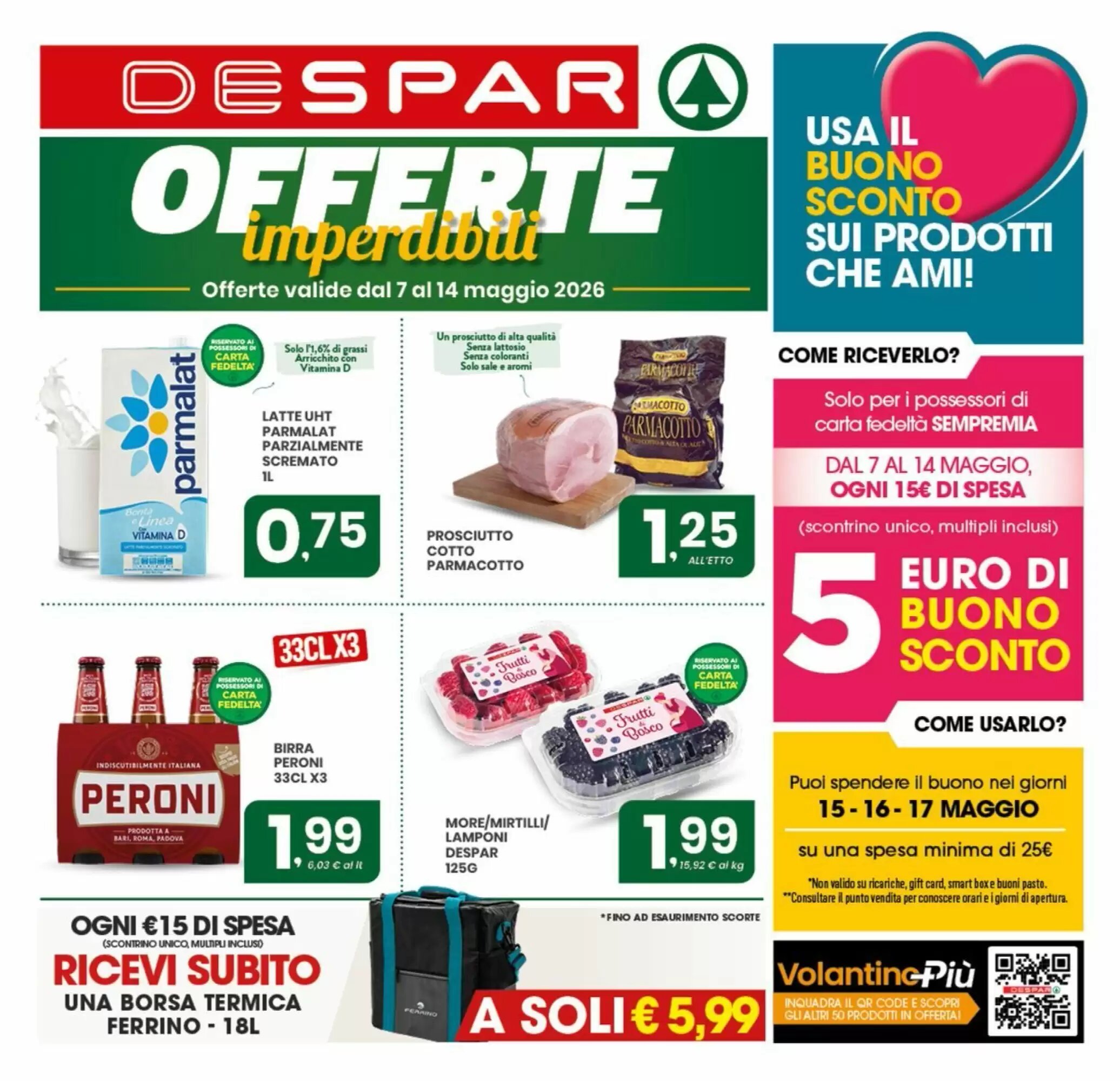 Volantino promozionale Despar  valide dal 07/05/2026 - Pagina 1.