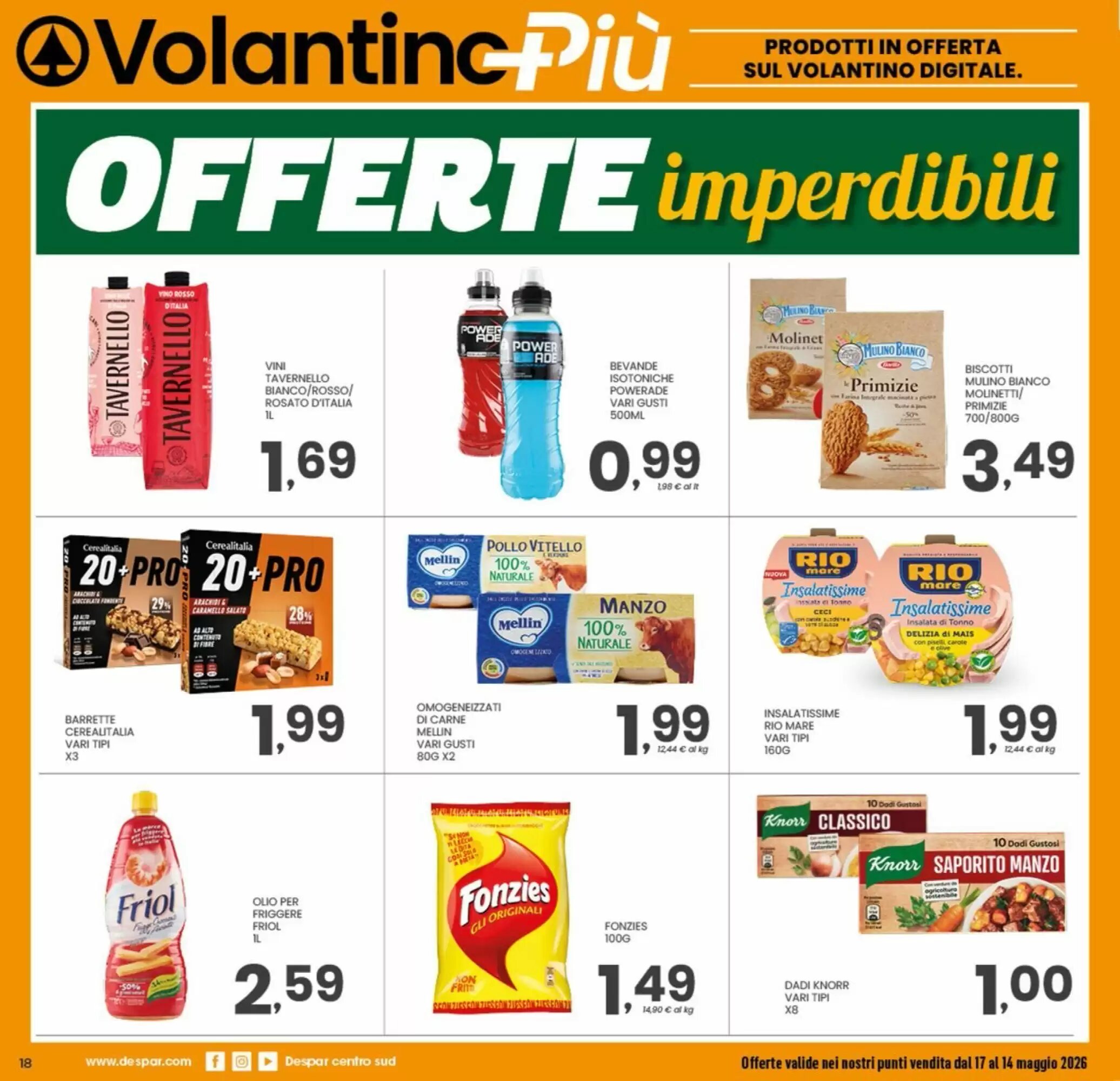Volantino promozionale Despar  valide dal 07/05/2026 - Pagina 17.
