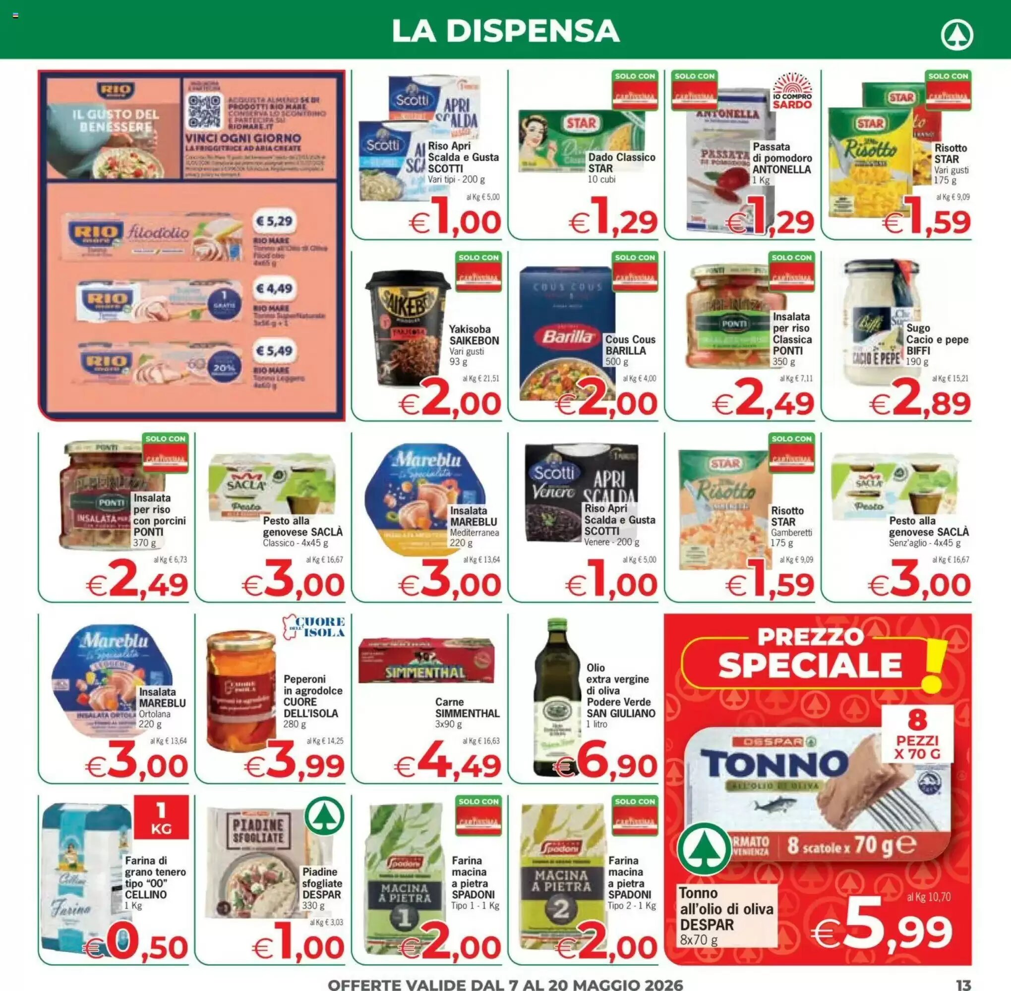 Volantino promozionale Eurospar  valide dal 07/05/2026 - Pagina 13.