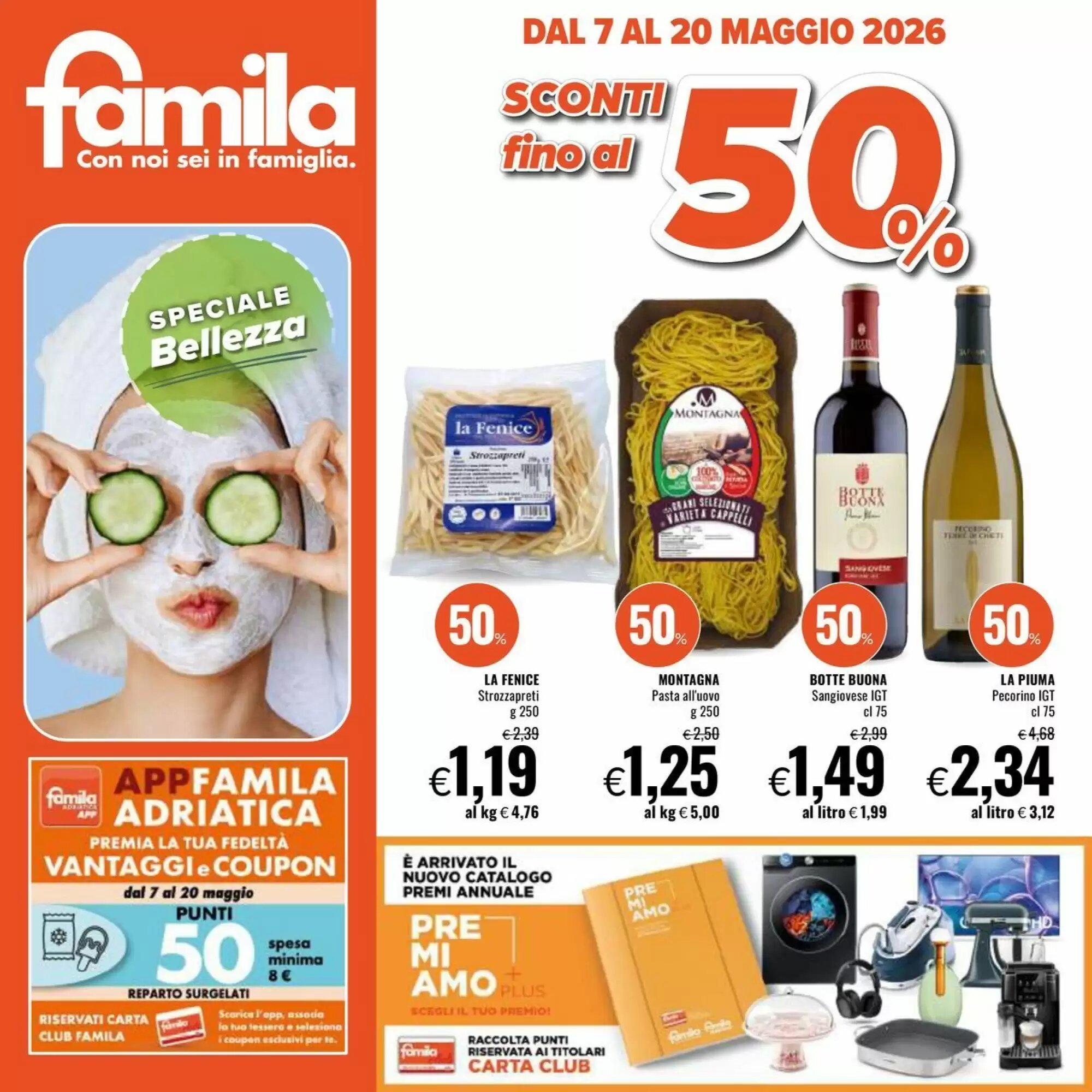 Volantino promozionale Famila  valide dal 07/05/2026 - Pagina 1.