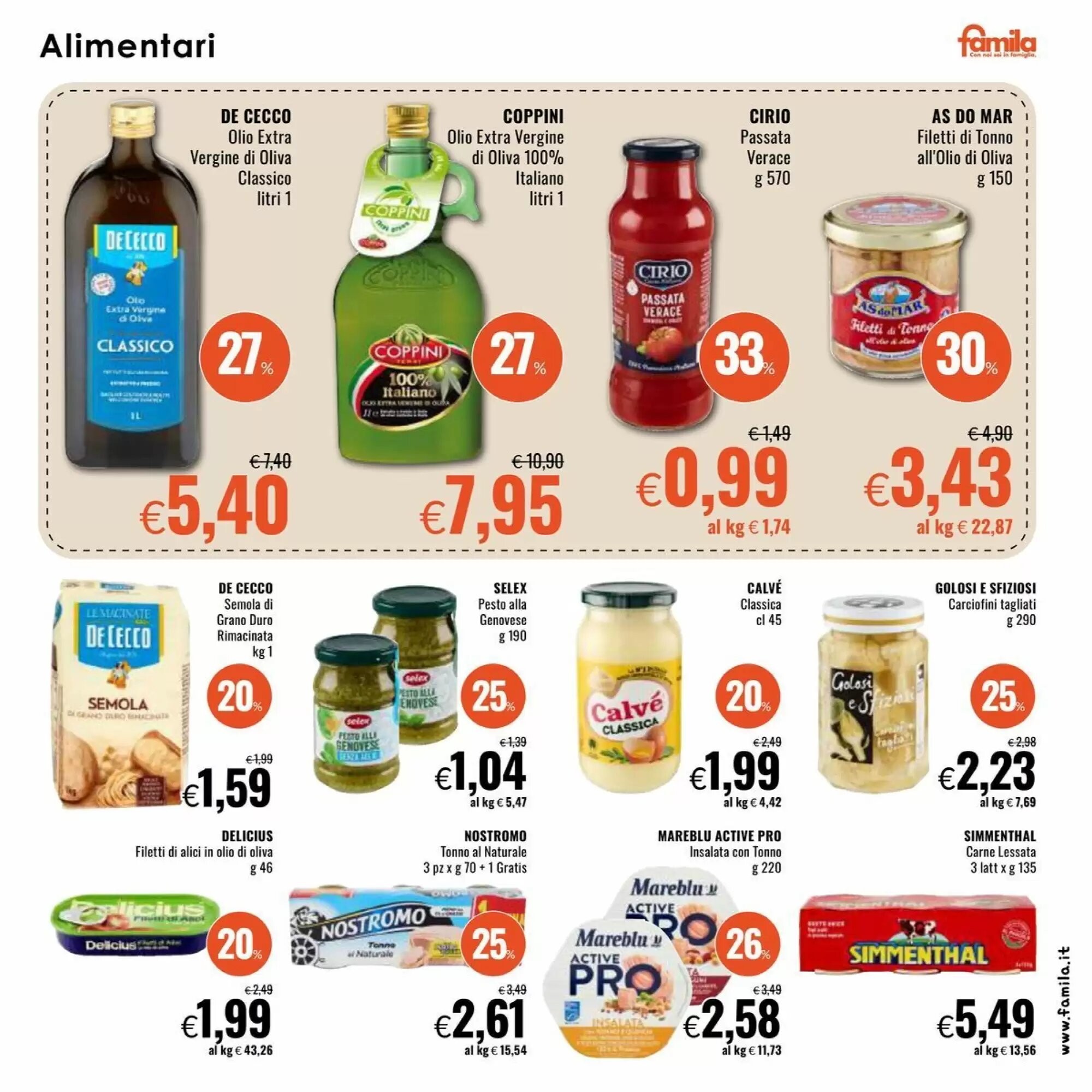 Volantino promozionale Famila  valide dal 07/05/2026 - Pagina 13.
