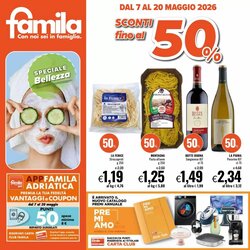 Volantino promozionale Famila valide dal 07/05/2026