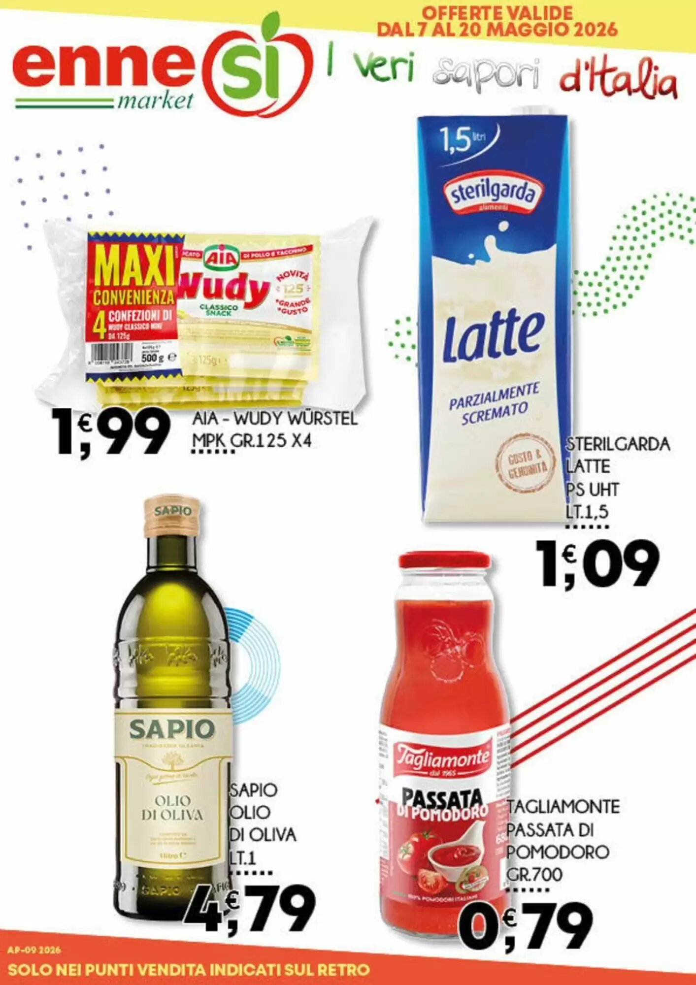 Volantino promozionale Enne Market  valide dal 07/05/2026 - Pagina 1.