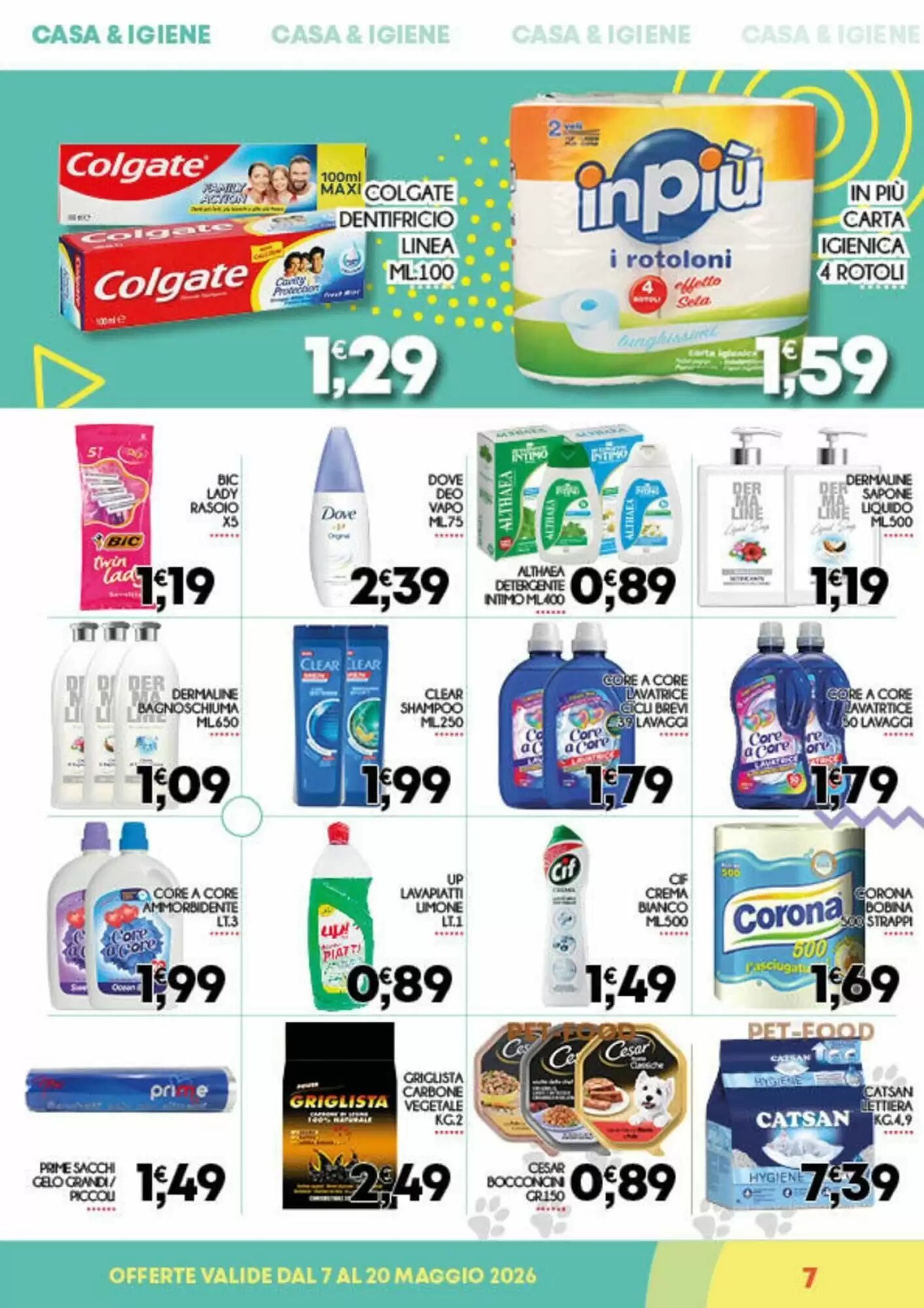 Volantino promozionale Enne Market  valide dal 07/05/2026 - Pagina 7.
