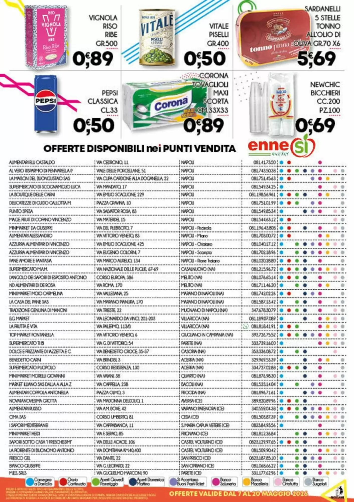 Volantino promozionale Enne Market  valide dal 07/05/2026 - Pagina 8.