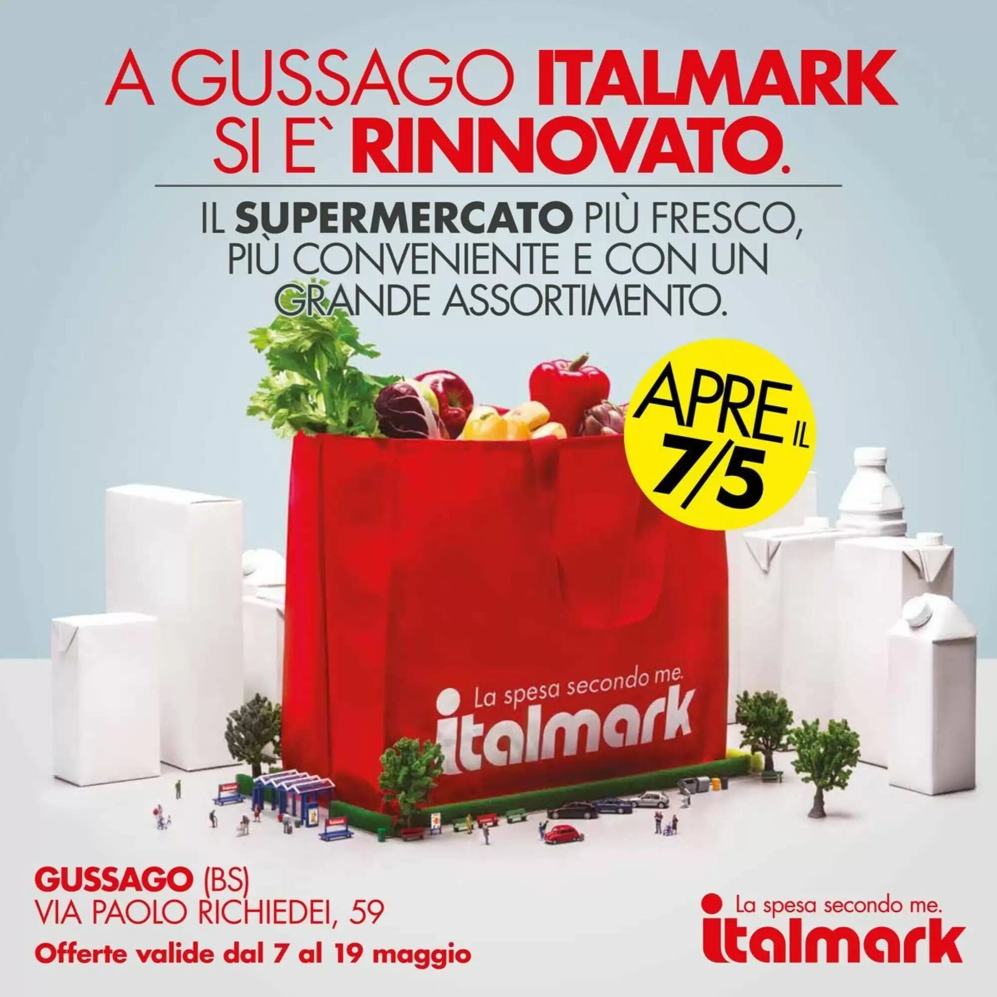 Volantino promozionale Italmark  valide dal 07/05/2026 - Pagina 1.