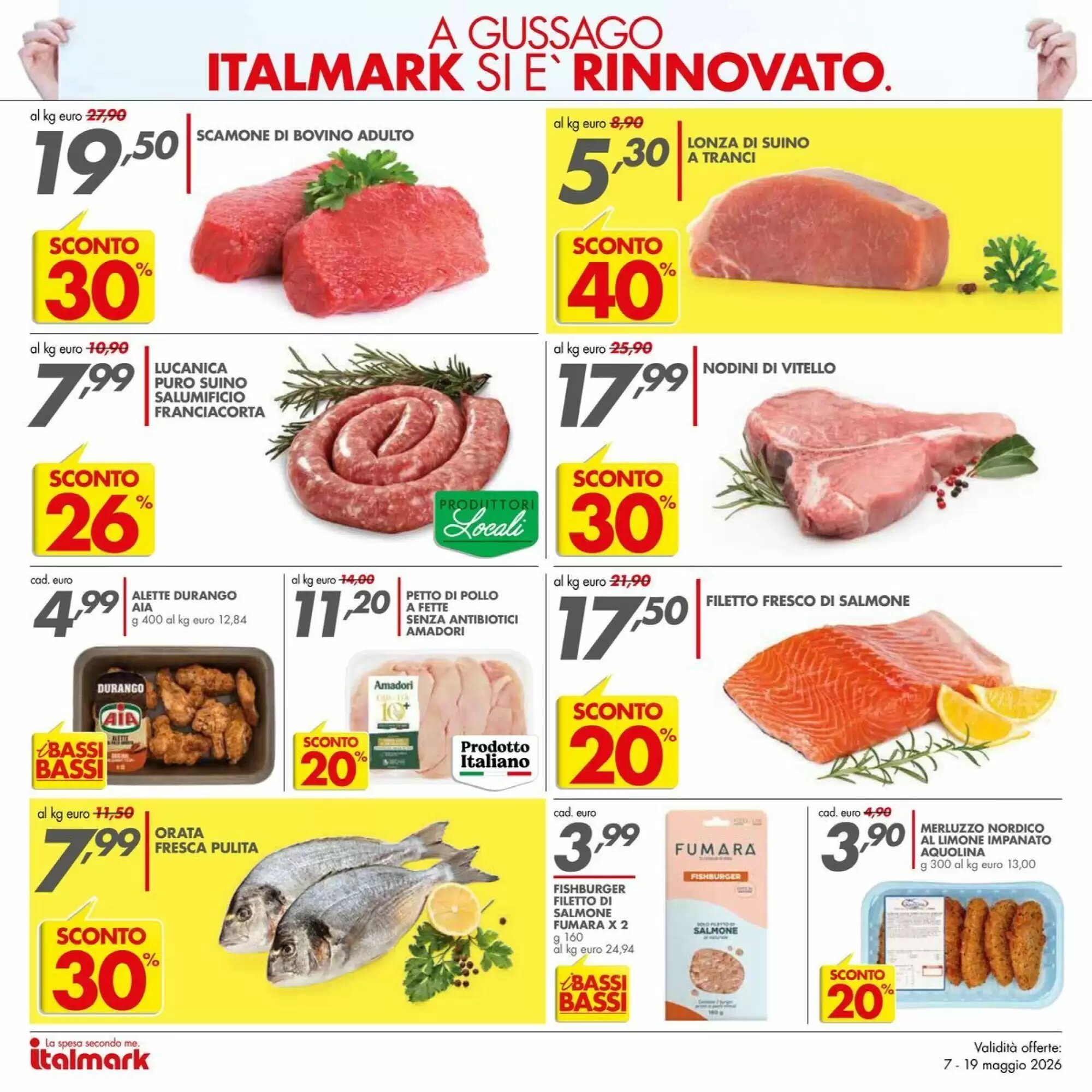 Volantino promozionale Italmark  valide dal 07/05/2026 - Pagina 19.