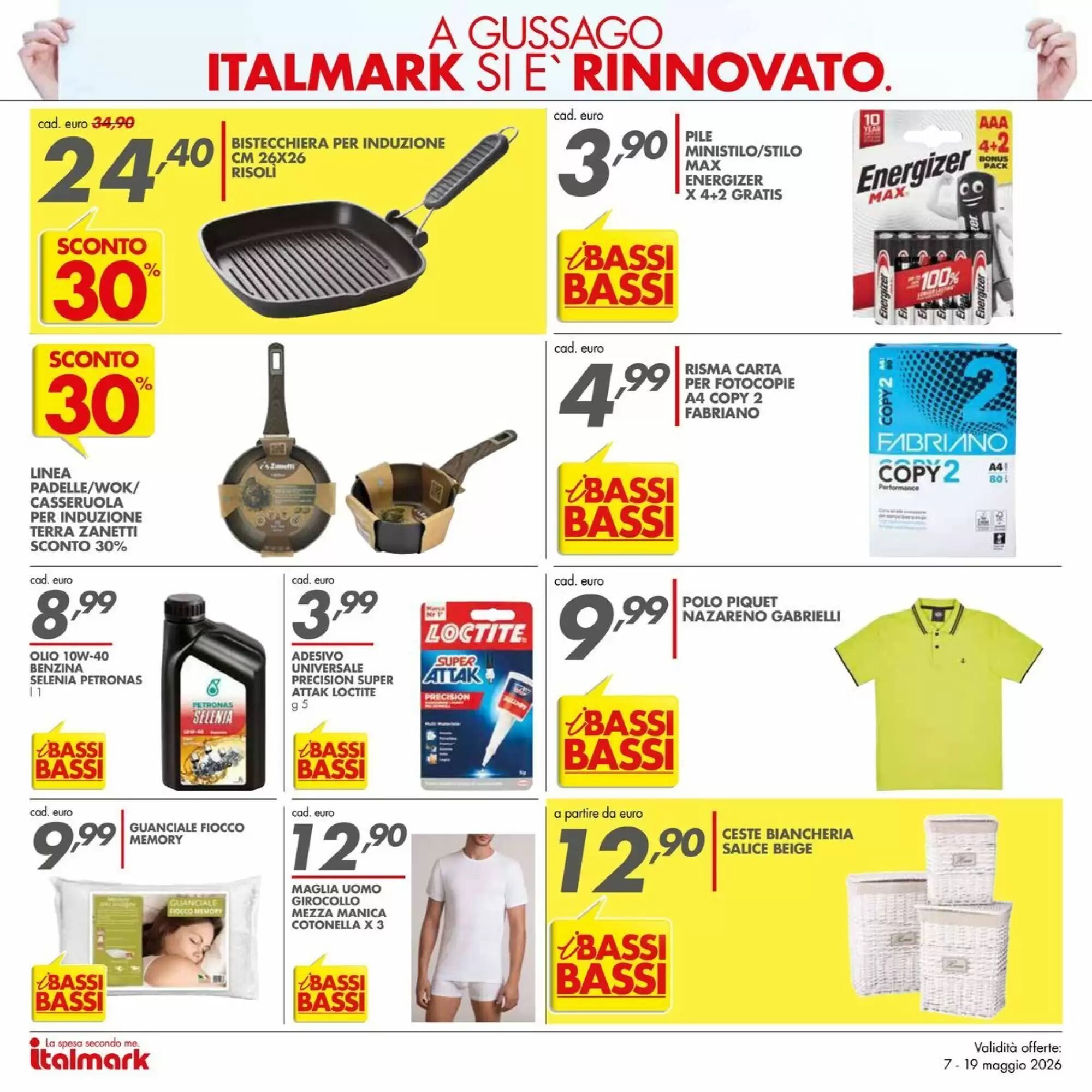 Volantino promozionale Italmark  valide dal 07/05/2026 - Pagina 26.