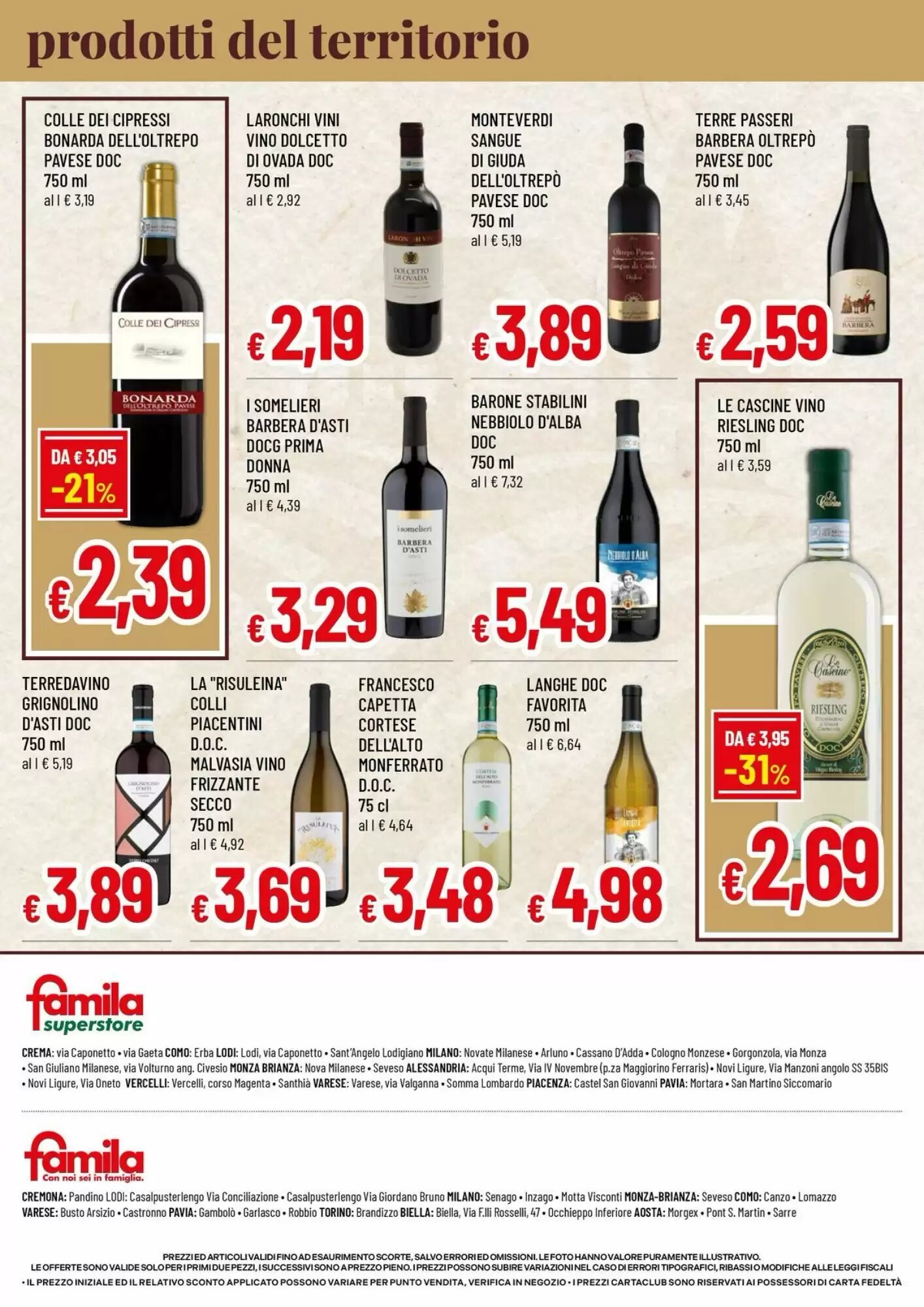 Volantino promozionale Famila Superstore  valide dal 07/05/2026 - Pagina 4.