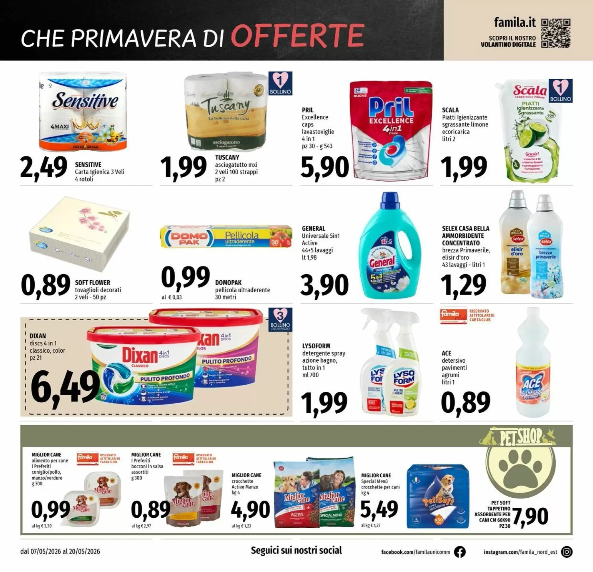 Volantino promozionale Famila Superstore  valide dal 07/05/2026 - Pagina 24.