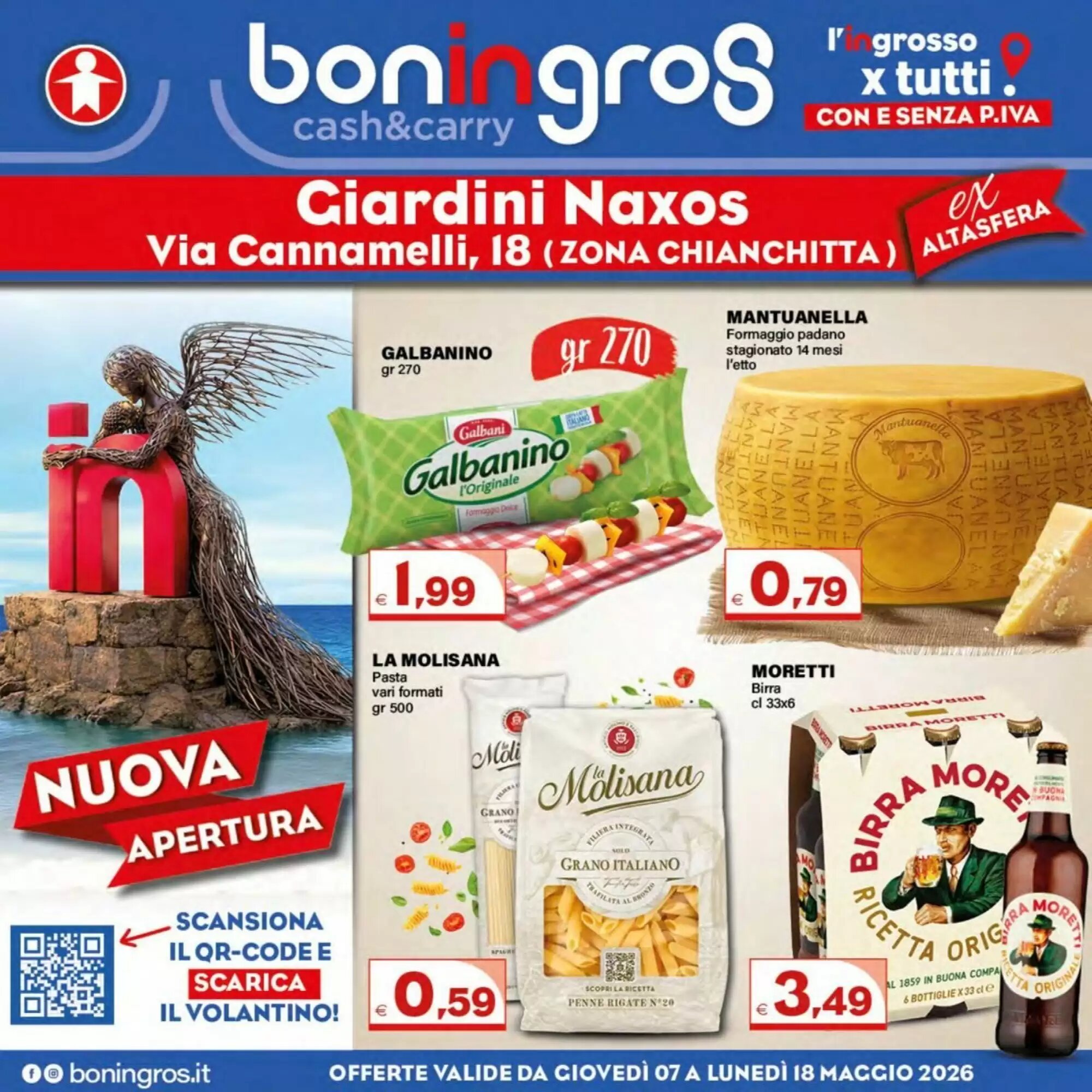 Volantino promozionale Boningros Cash and Carry  valide dal 07/05/2026 - Pagina 1.