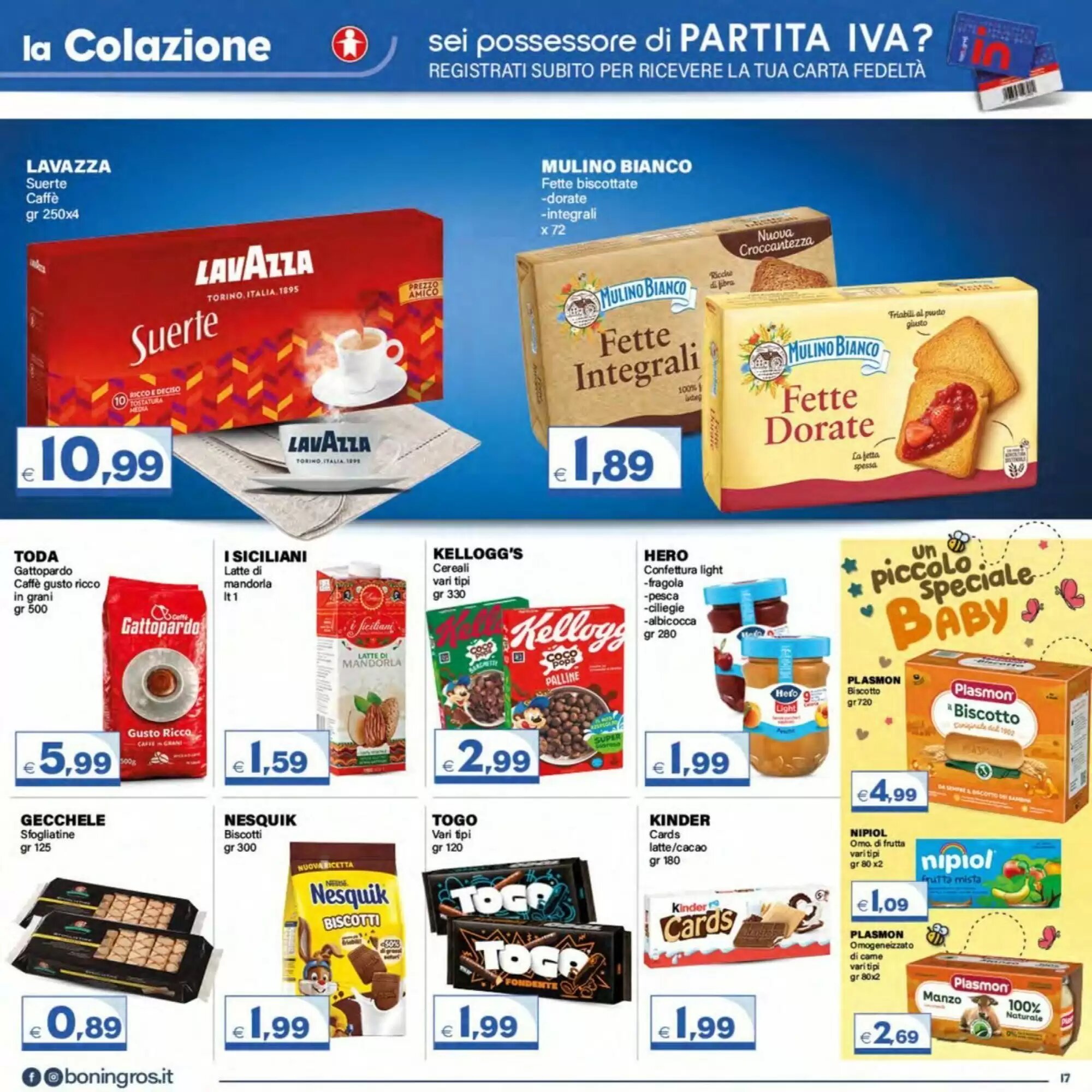 Volantino promozionale Boningros Cash and Carry  valide dal 07/05/2026 - Pagina 17.