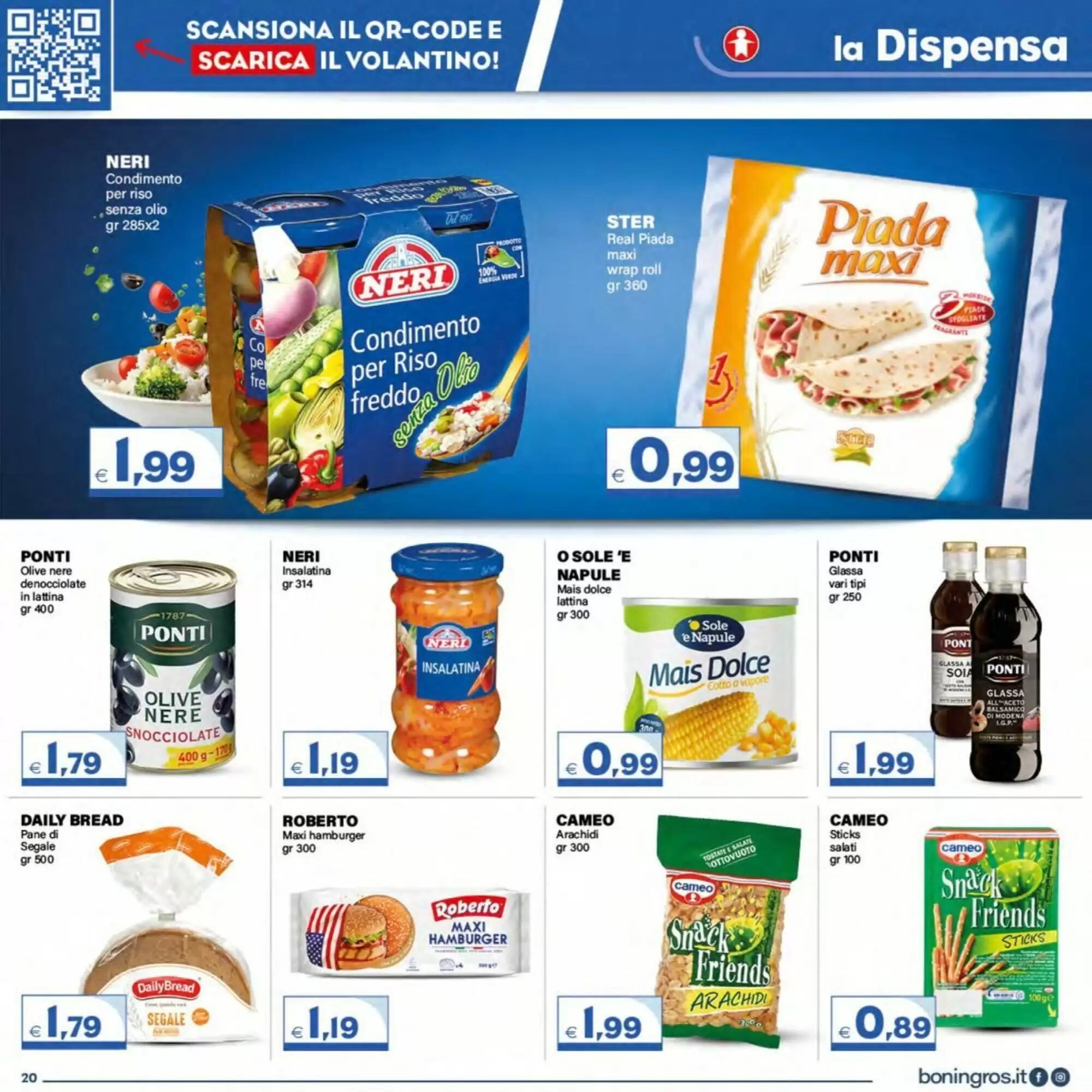 Volantino promozionale Boningros Cash and Carry  valide dal 07/05/2026 - Pagina 20.