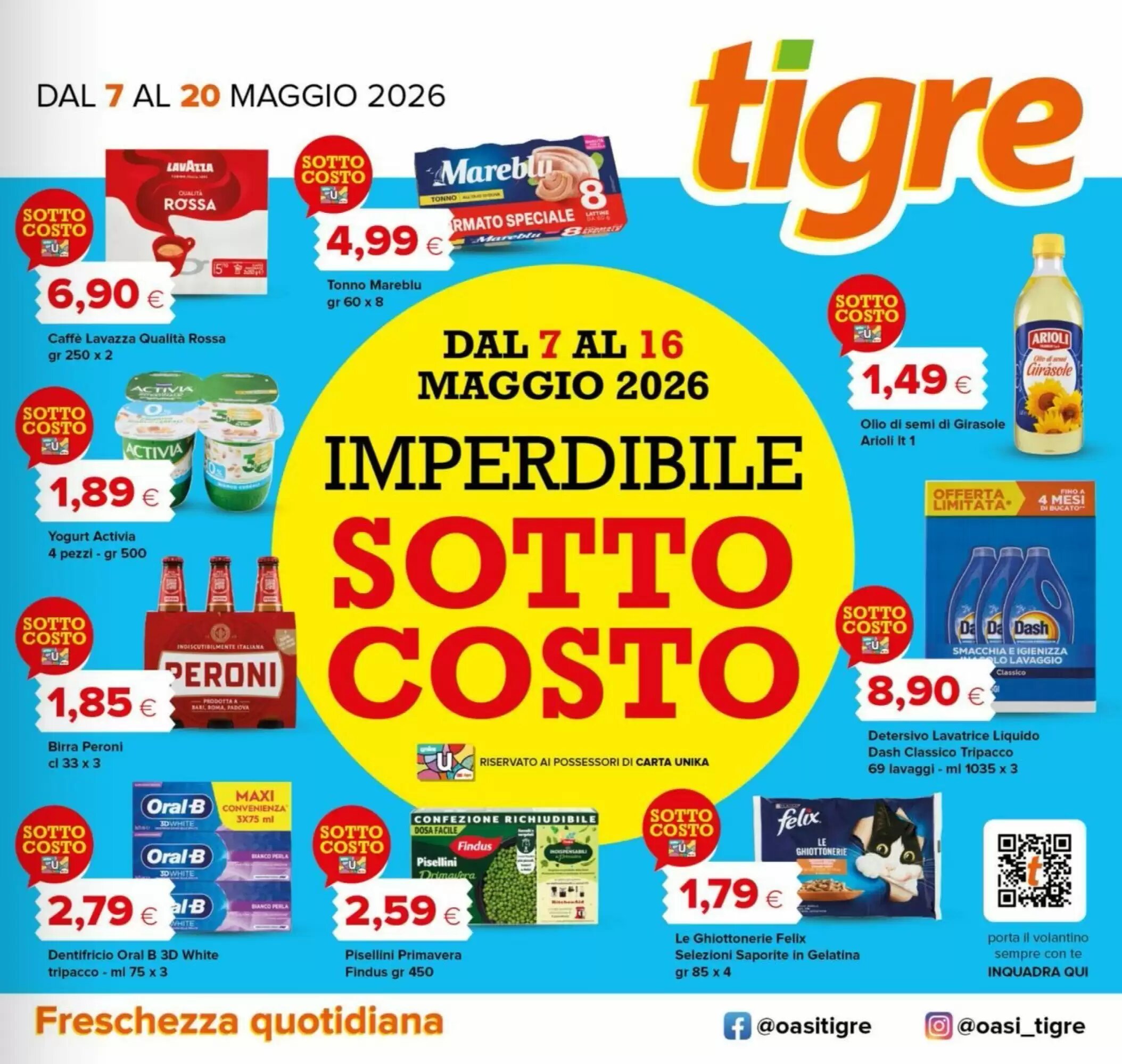 Volantino promozionale Tigre  valide dal 07/05/2026 - Pagina 1.