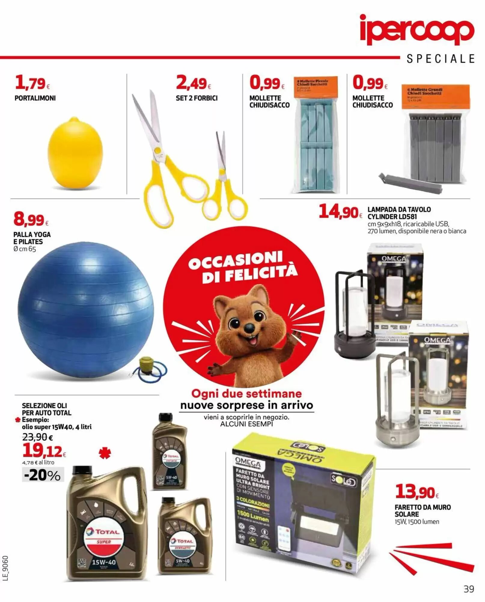 Volantino promozionale Ipercoop  valide dal 07/05/2026 - Pagina 39.