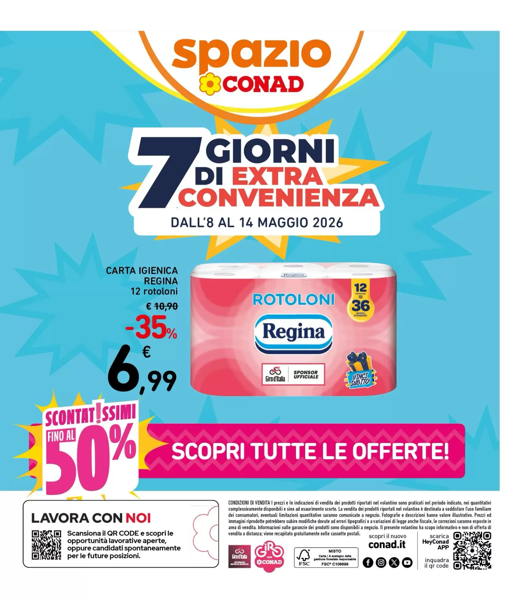 Volantino promozionale Spazio Conad  valide dal 08/05/2026 - Pagina 1.