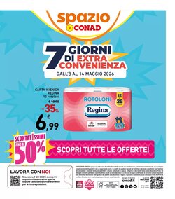 Volantino promozionale Spazio Conad  valide dal 08/05/2026