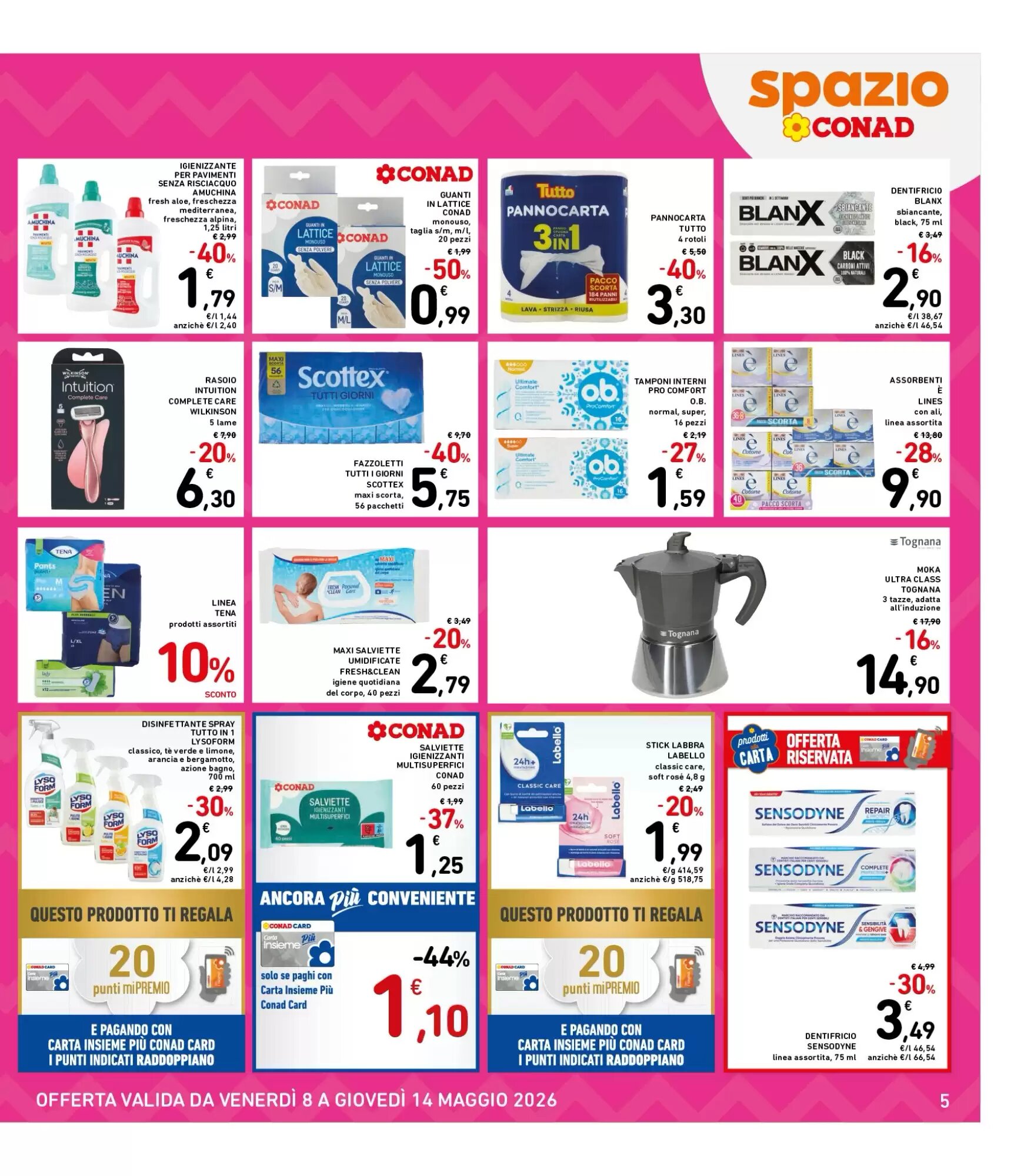 Volantino promozionale Spazio Conad  valide dal 08/05/2026 - Pagina 5.