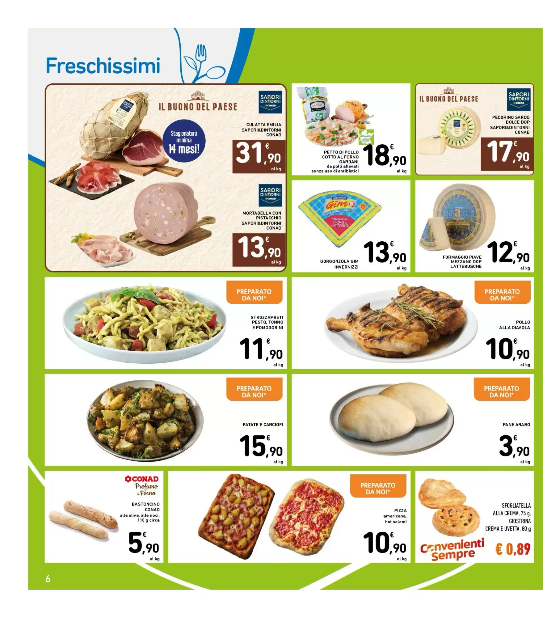 Volantino promozionale Spazio Conad  valide dal 08/05/2026 - Pagina 6.