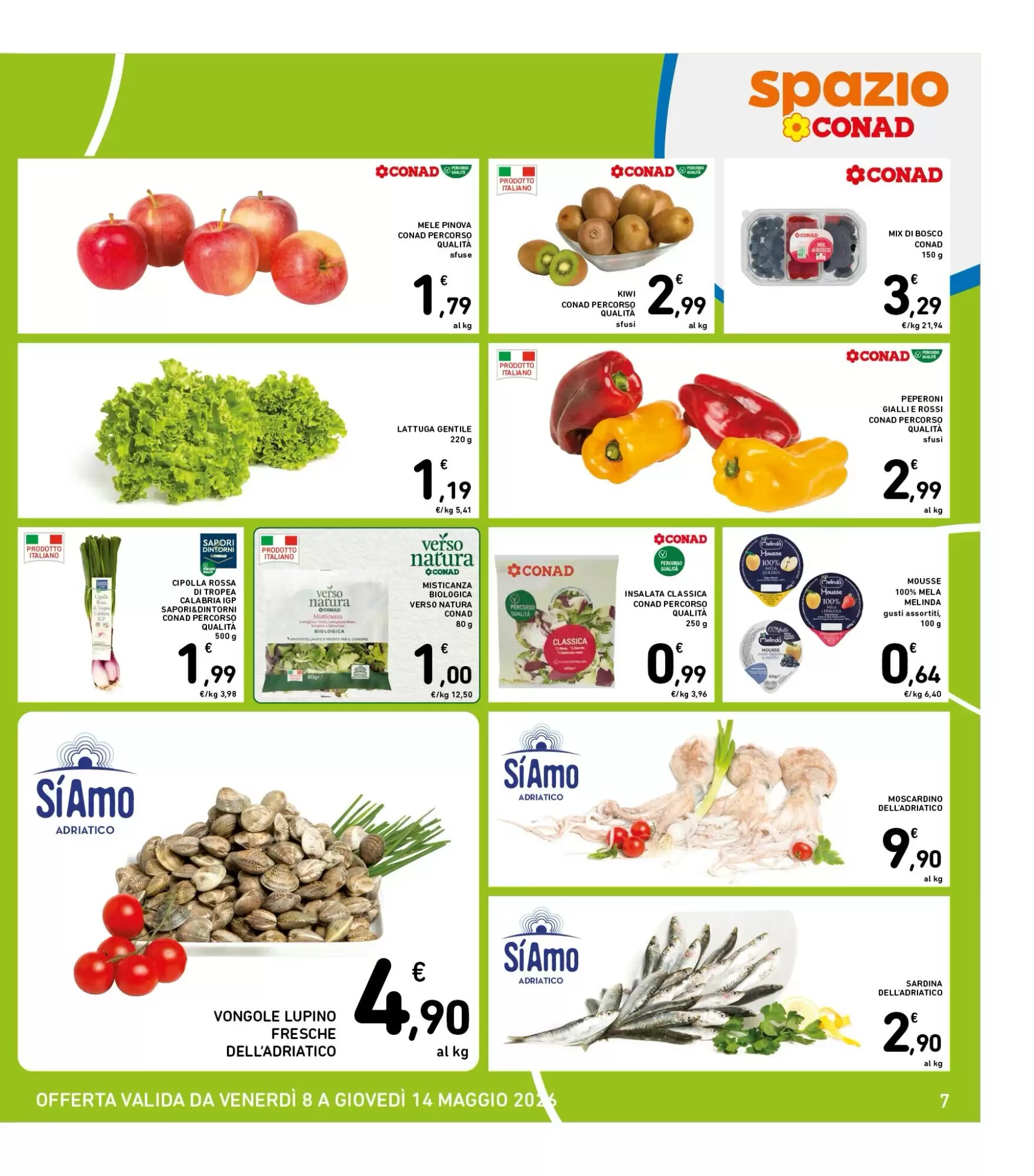 Volantino promozionale Spazio Conad  valide dal 08/05/2026 - Pagina 7.
