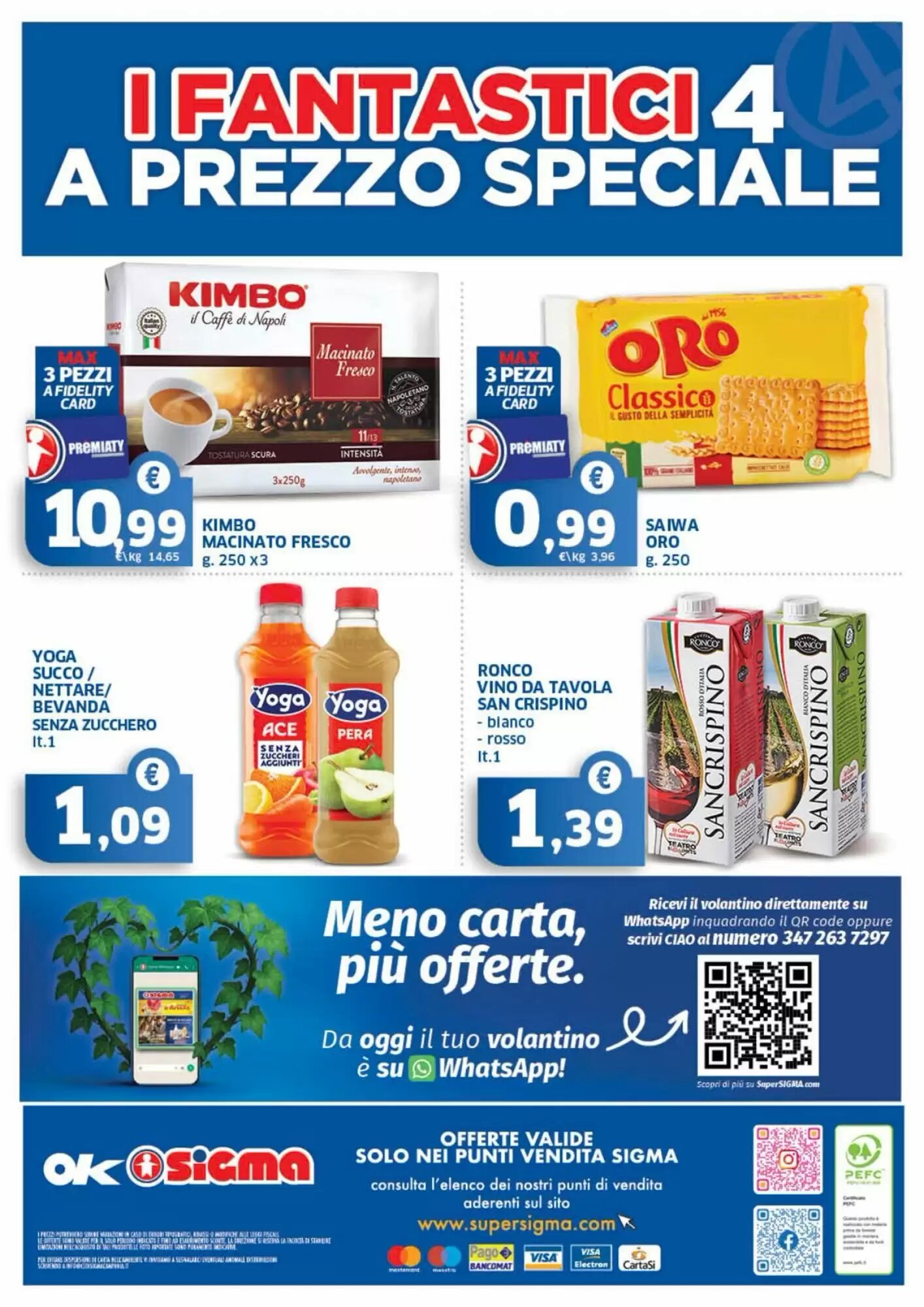 Volantino promozionale Ok Sigma  valide dal 08/05/2026 - Pagina 16.