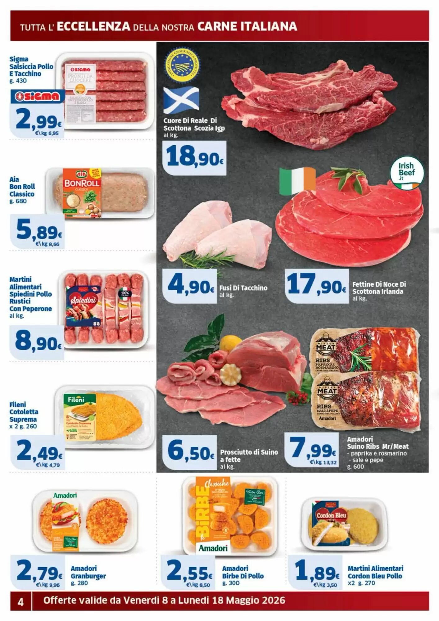 Volantino promozionale Ok Sigma  valide dal 08/05/2026 - Pagina 4.