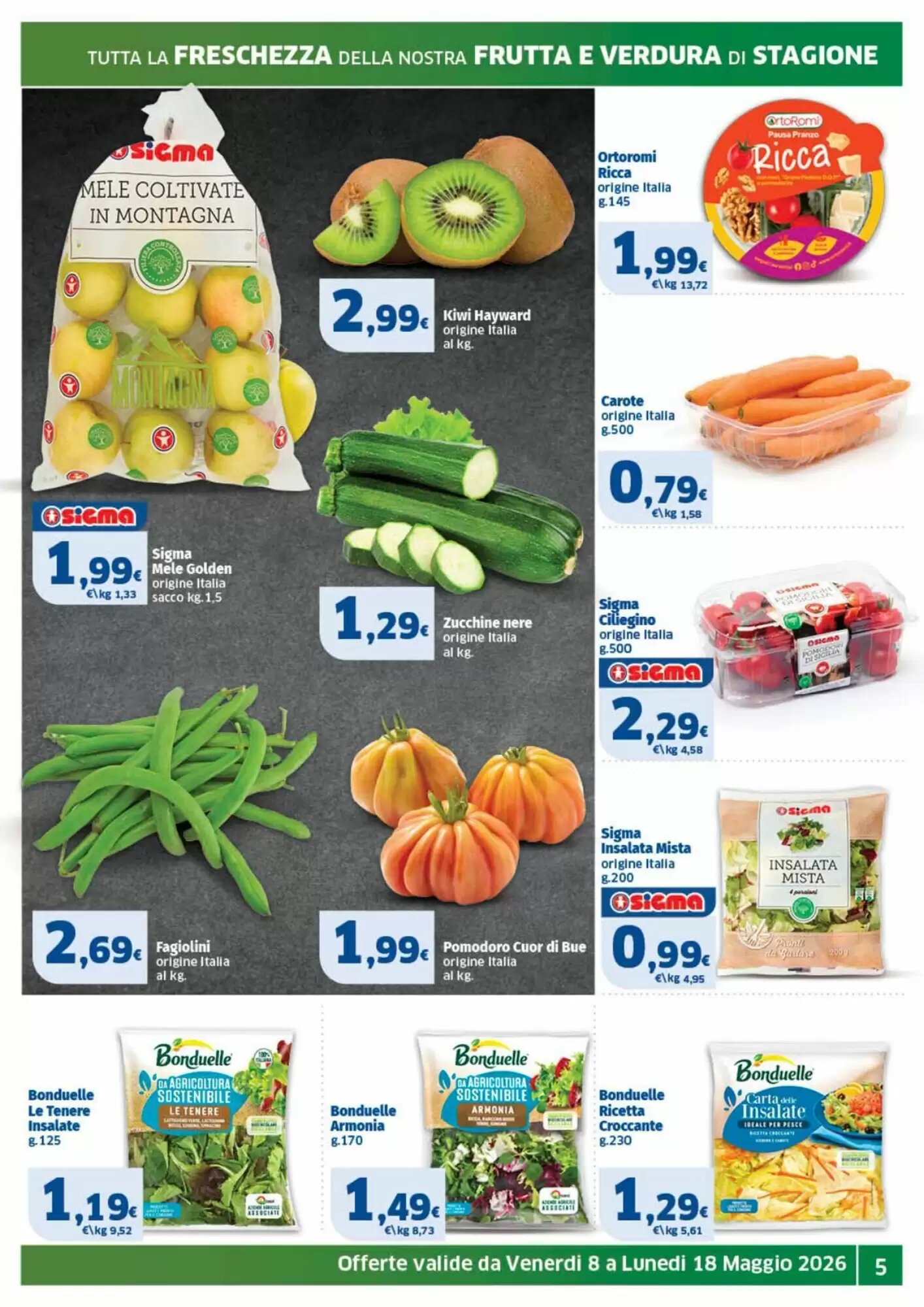 Volantino promozionale Ok Sigma  valide dal 08/05/2026 - Pagina 5.