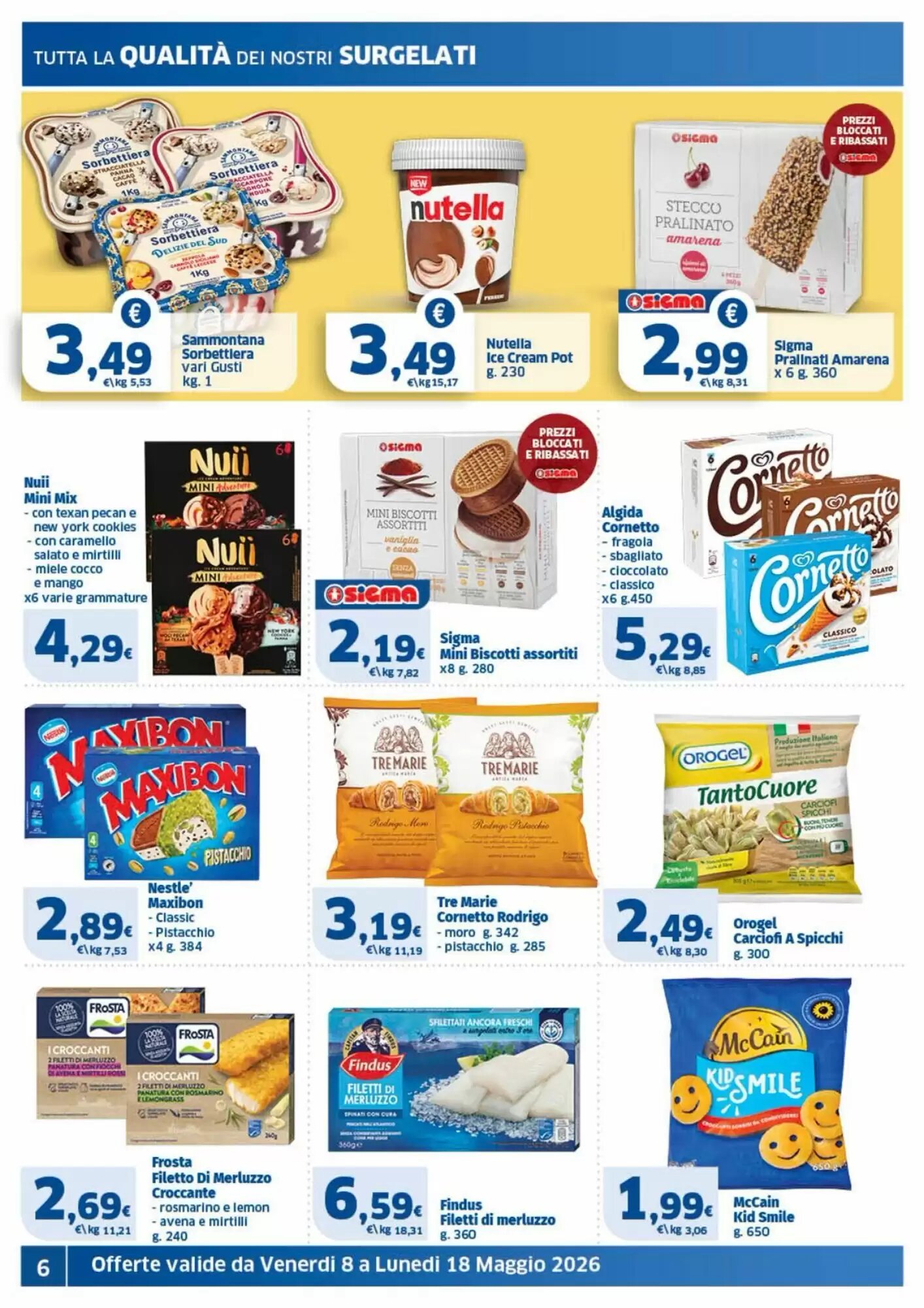 Volantino promozionale Ok Sigma  valide dal 08/05/2026 - Pagina 6.