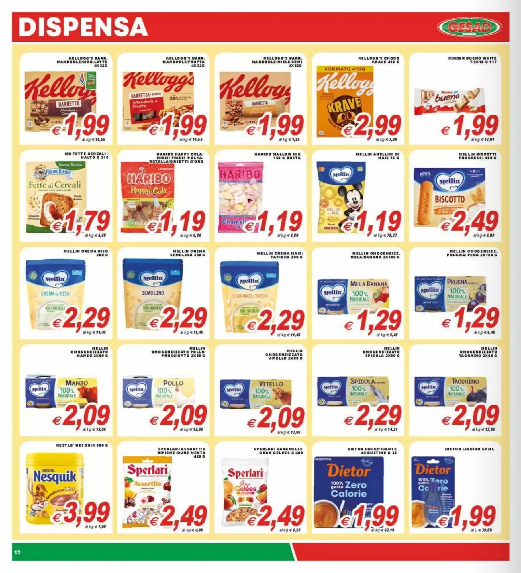 Volantino promozionale Gesad Supermercati  valide dal 08/05/2026 - Pagina 12.