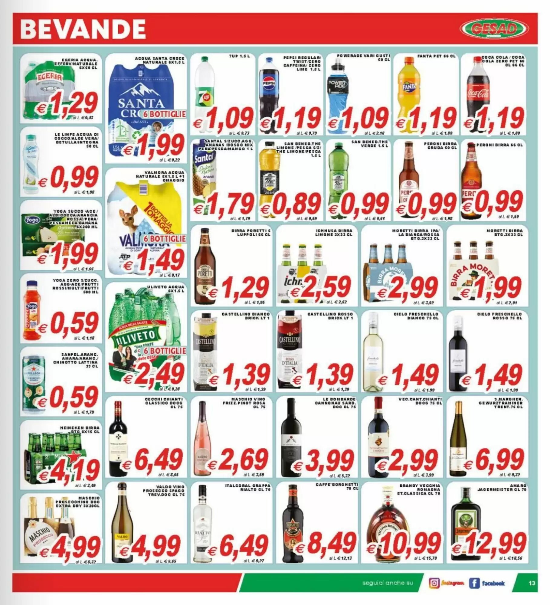 Volantino promozionale Gesad Supermercati  valide dal 08/05/2026 - Pagina 13.