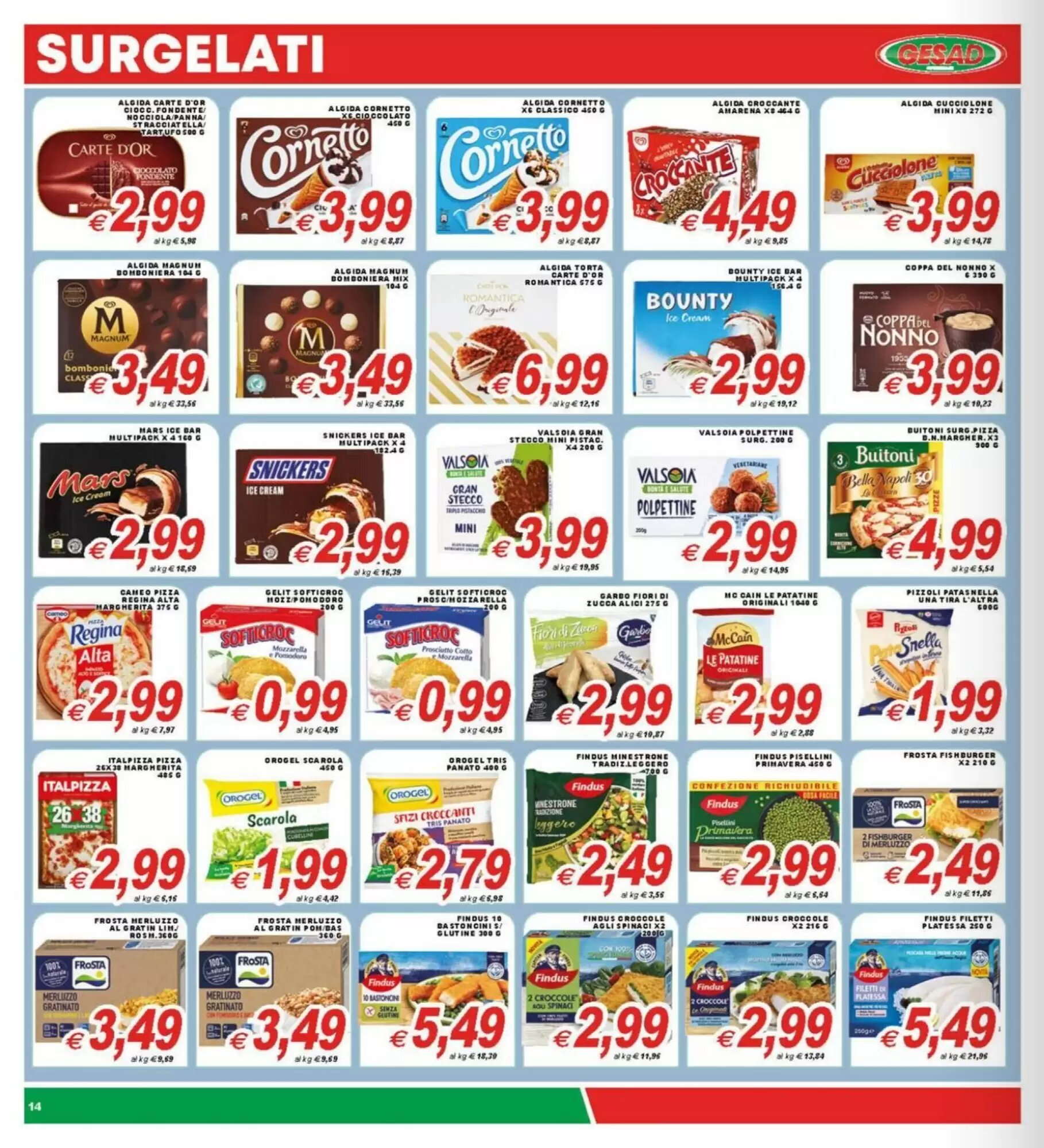 Volantino promozionale Gesad Supermercati  valide dal 08/05/2026 - Pagina 14.