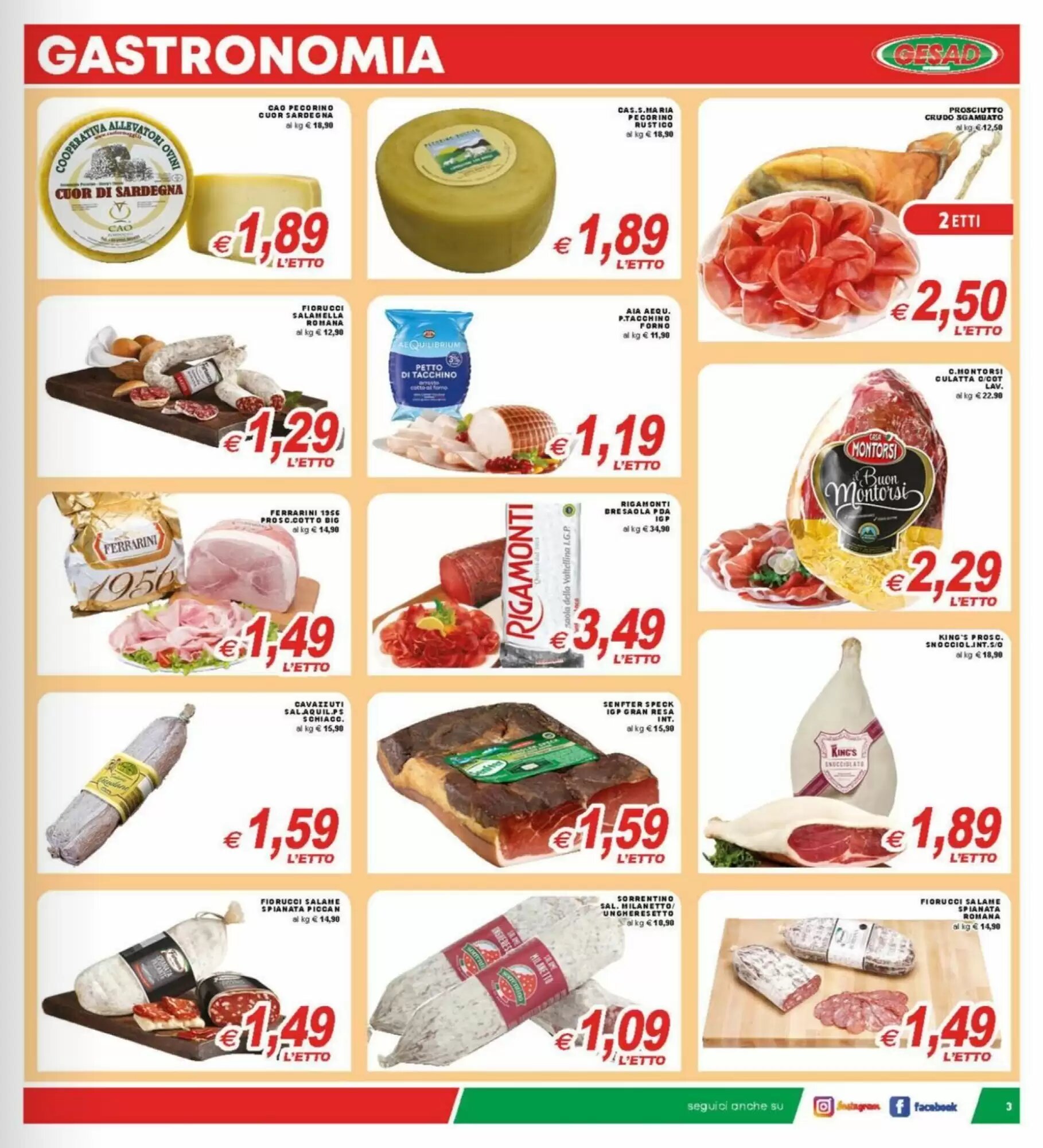 Volantino promozionale Gesad Supermercati  valide dal 08/05/2026 - Pagina 3.