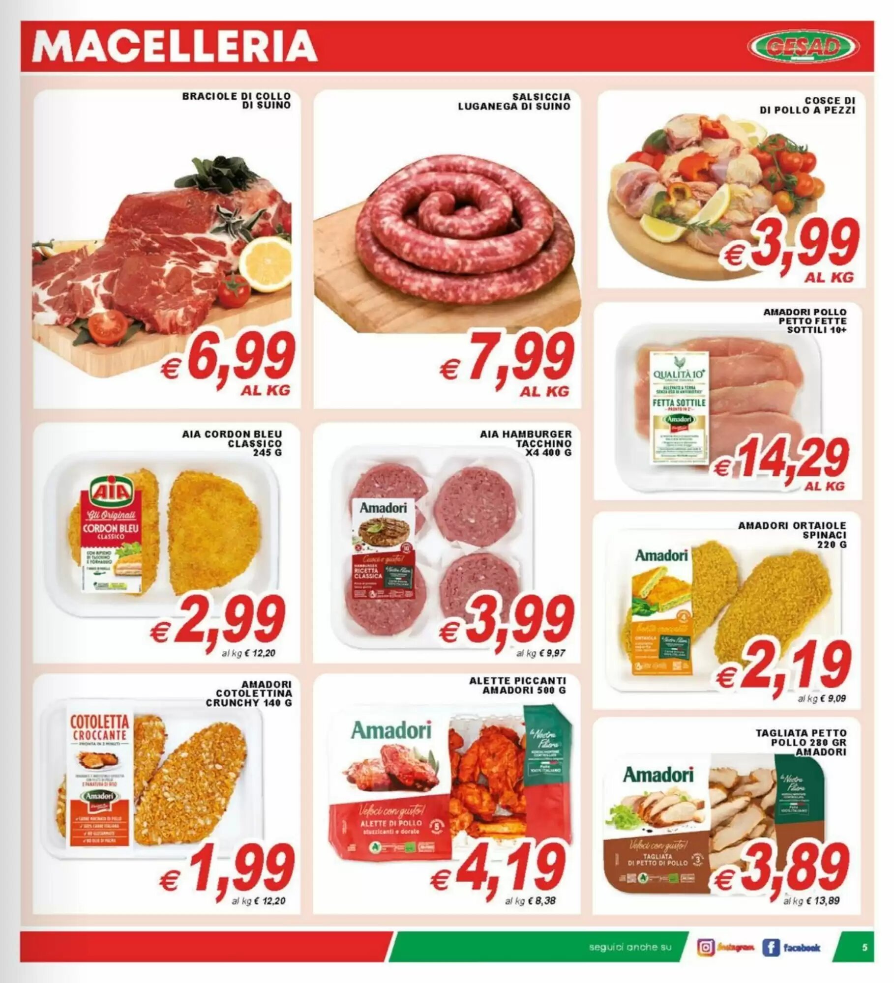 Volantino promozionale Gesad Supermercati  valide dal 08/05/2026 - Pagina 5.