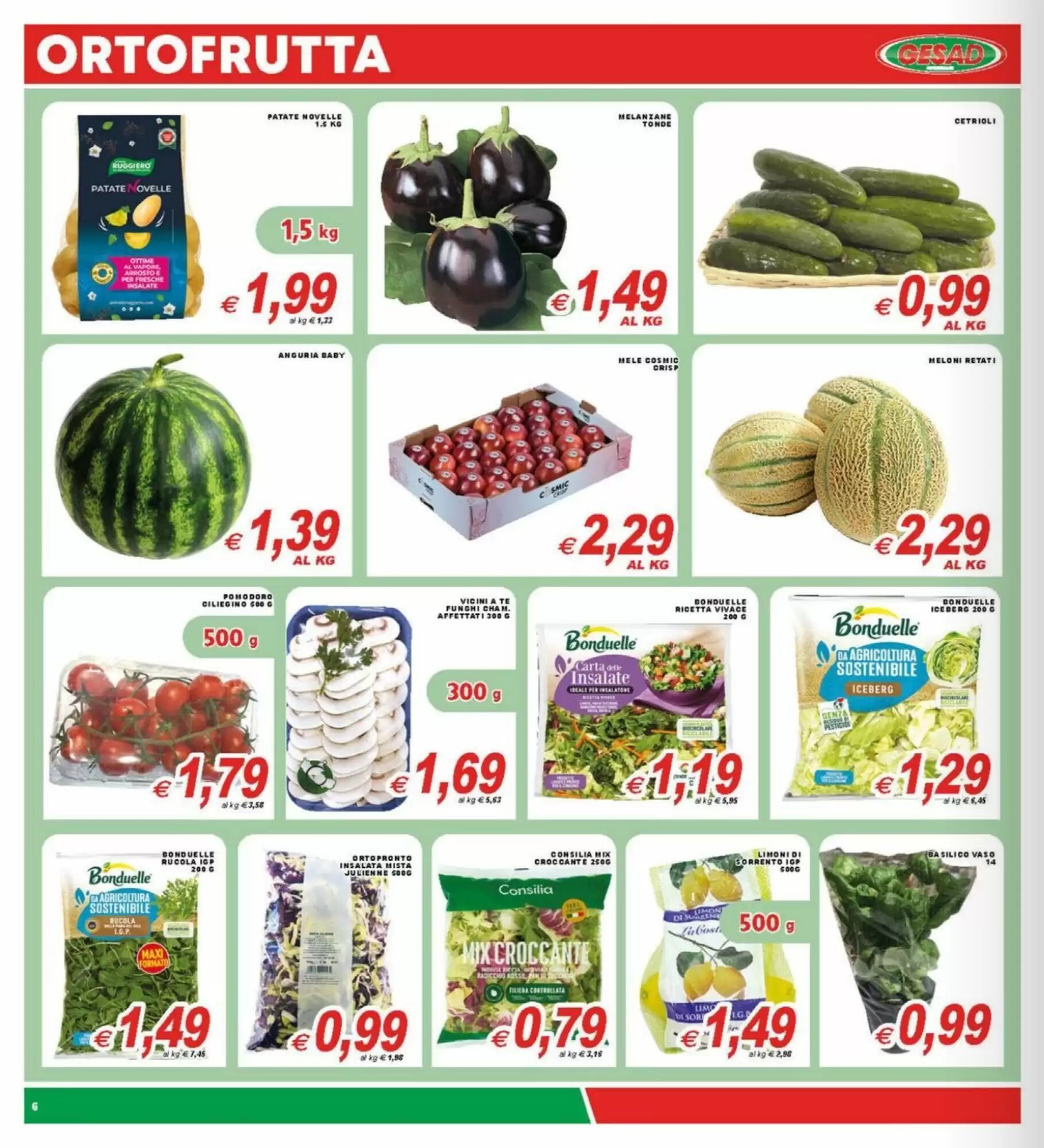 Volantino promozionale Gesad Supermercati  valide dal 08/05/2026 - Pagina 6.
