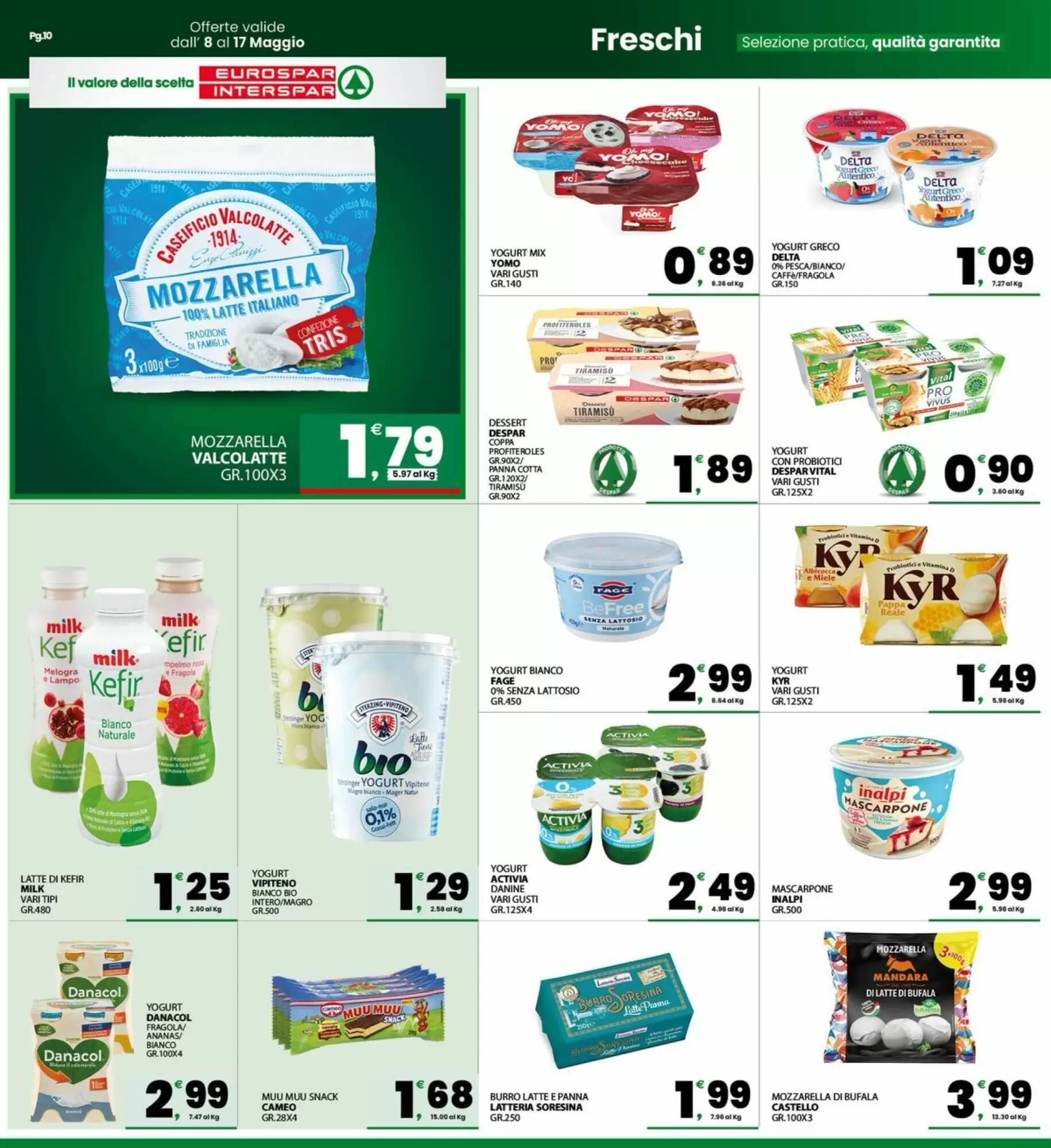Volantino promozionale Eurospar  valide dal 08/05/2026 - Pagina 10.
