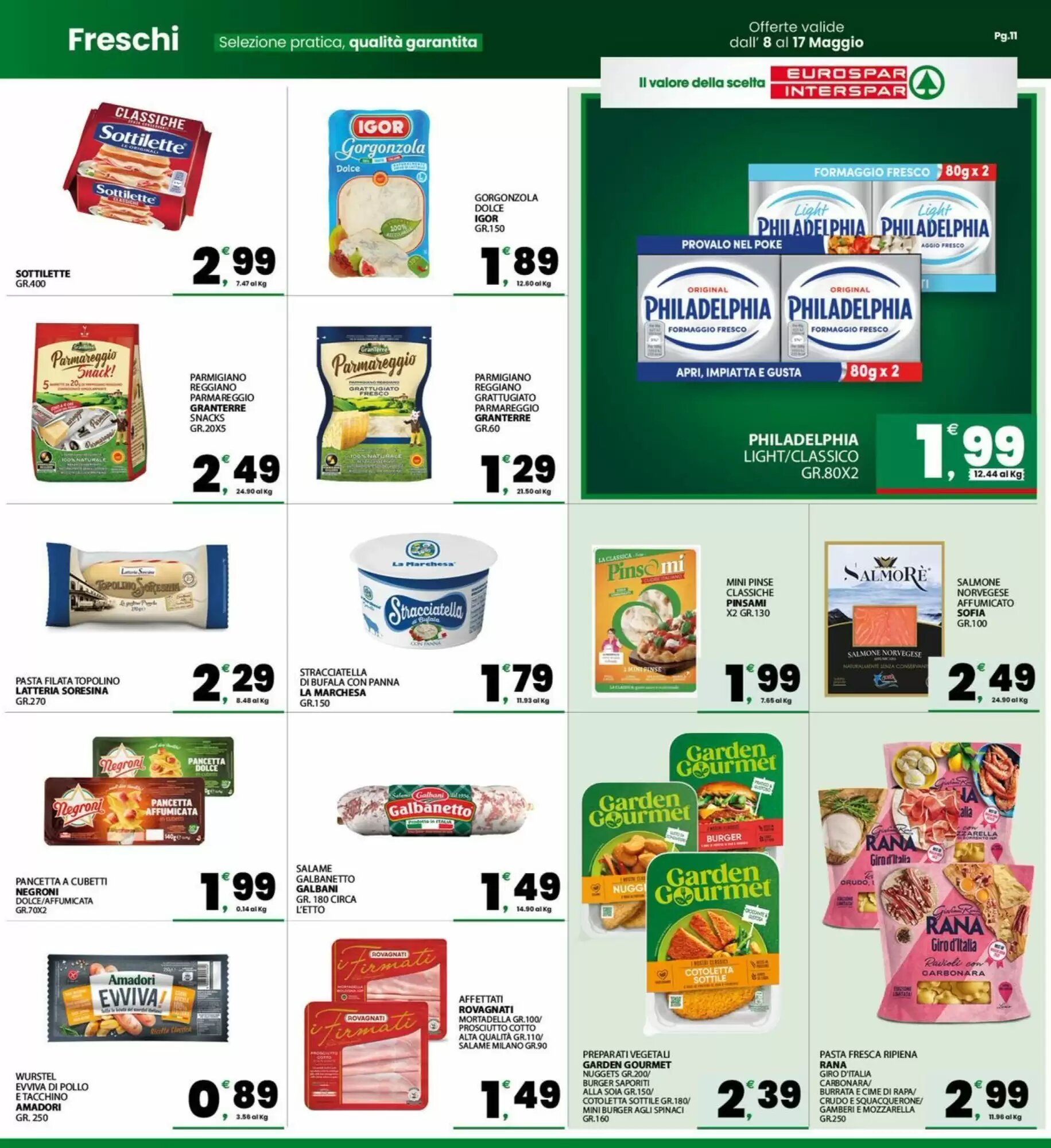Volantino promozionale Eurospar  valide dal 08/05/2026 - Pagina 11.