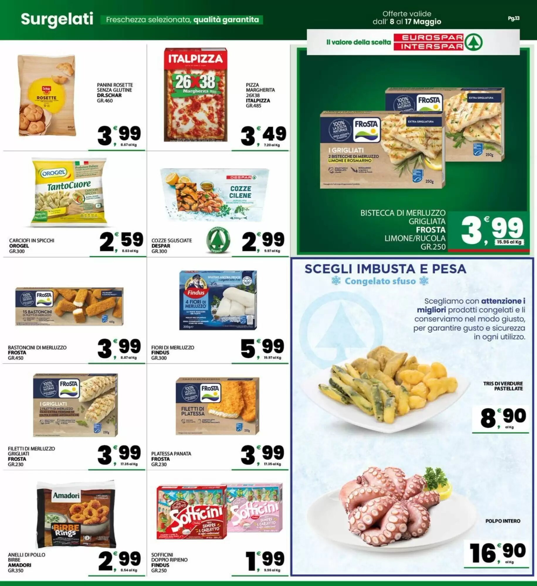 Volantino promozionale Eurospar  valide dal 08/05/2026 - Pagina 13.