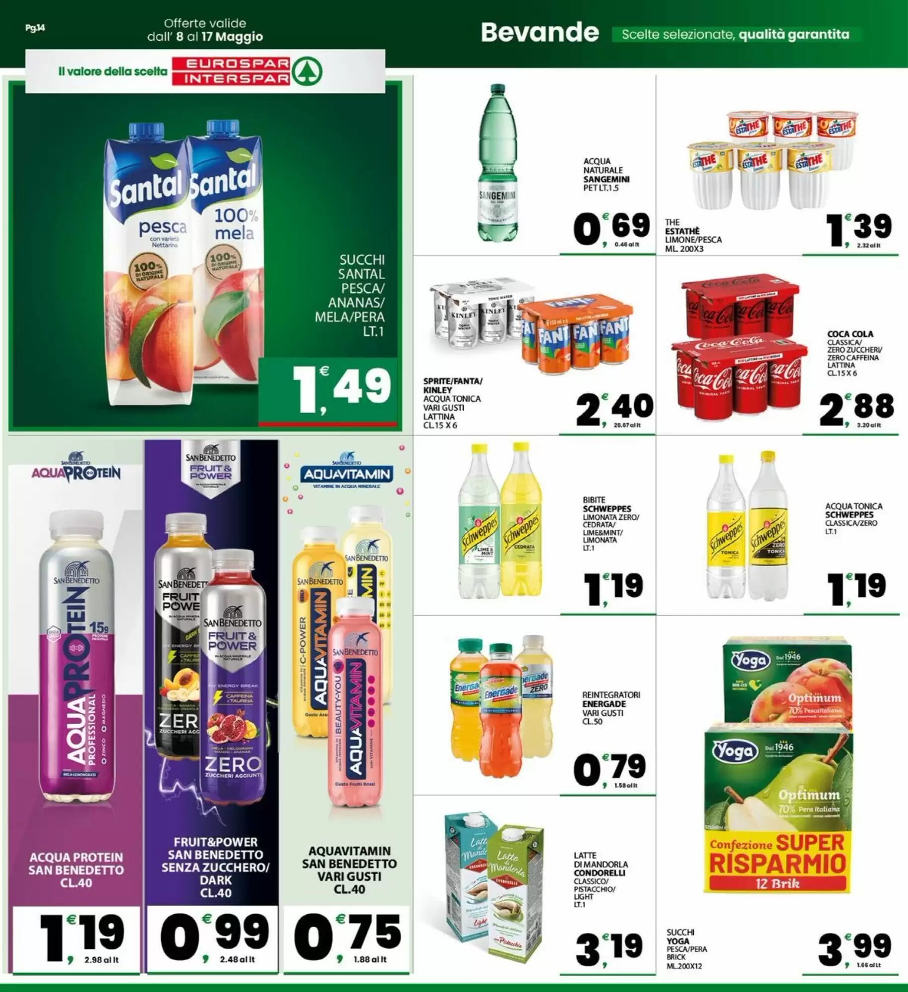 Volantino promozionale Eurospar  valide dal 08/05/2026 - Pagina 14.