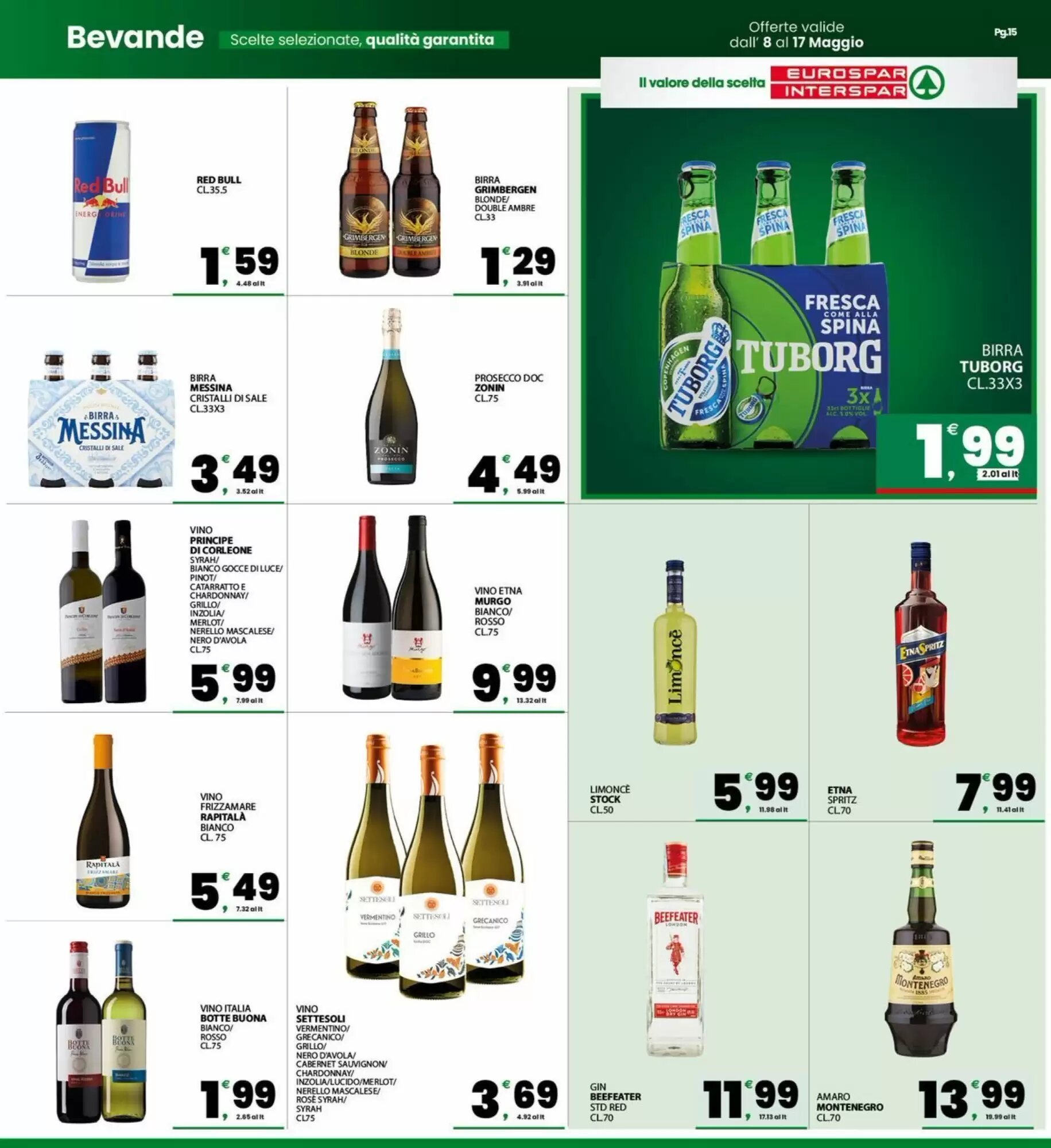 Volantino promozionale Eurospar  valide dal 08/05/2026 - Pagina 15.