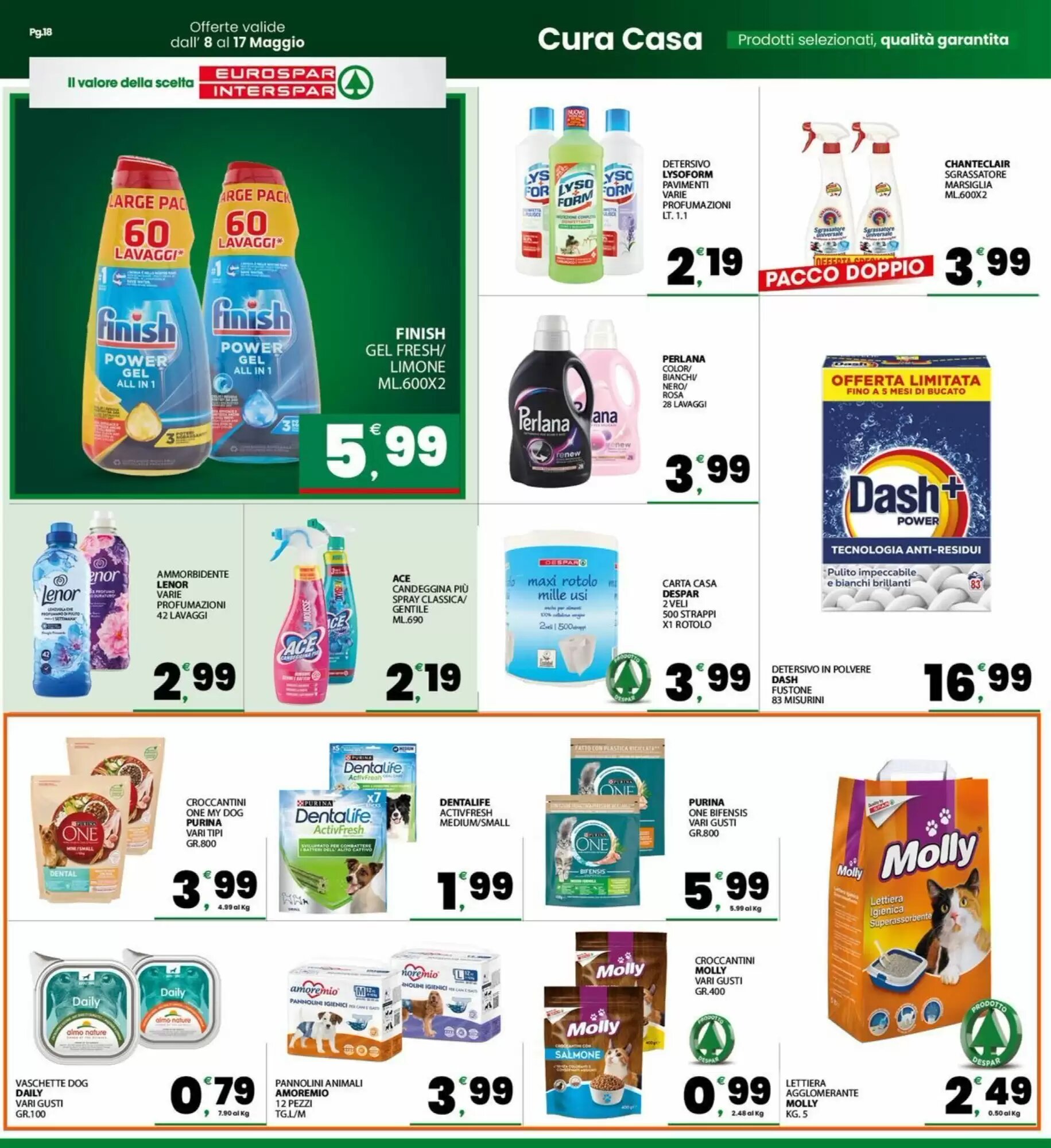 Volantino promozionale Eurospar  valide dal 08/05/2026 - Pagina 18.
