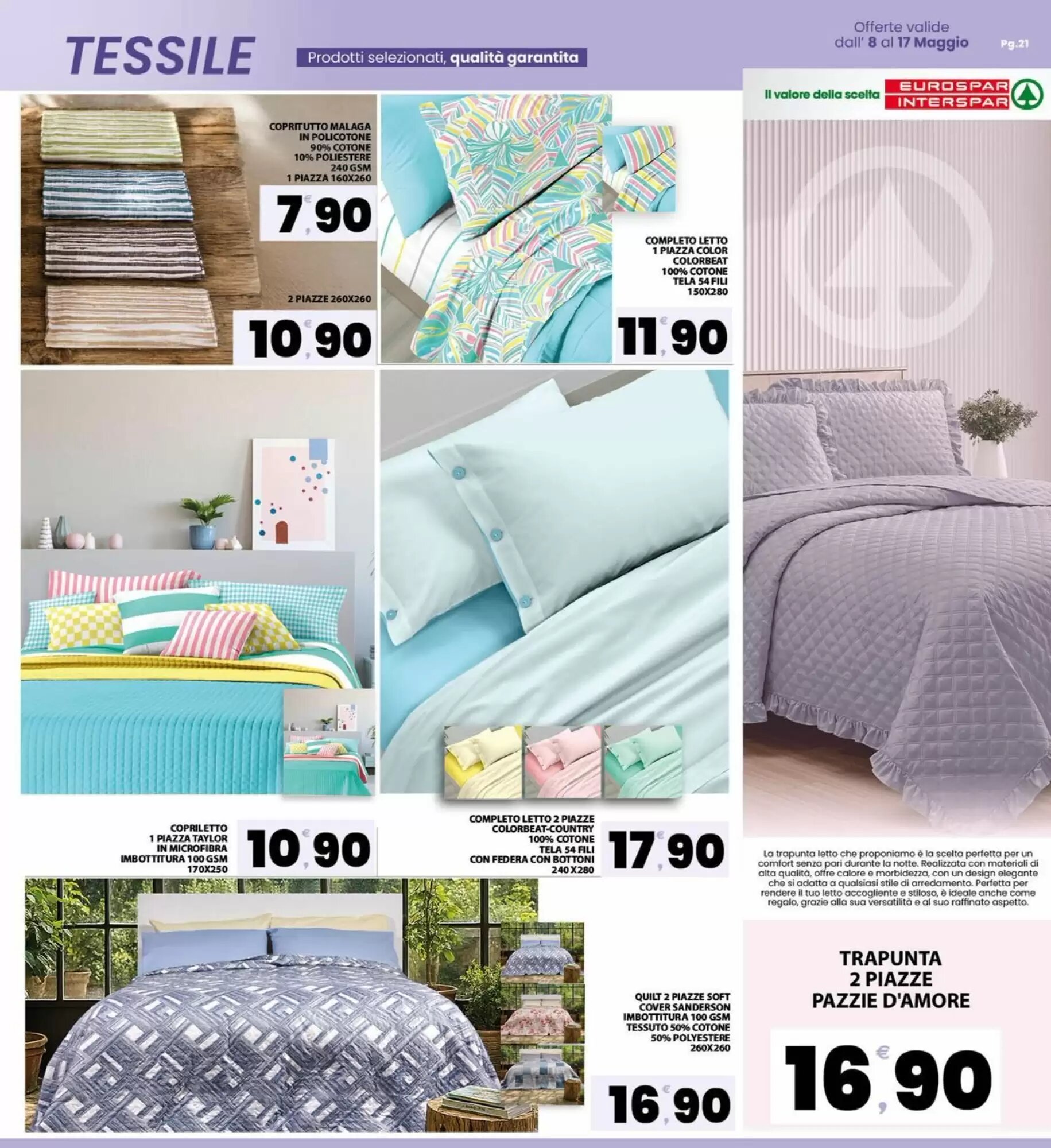 Volantino promozionale Eurospar  valide dal 08/05/2026 - Pagina 21.