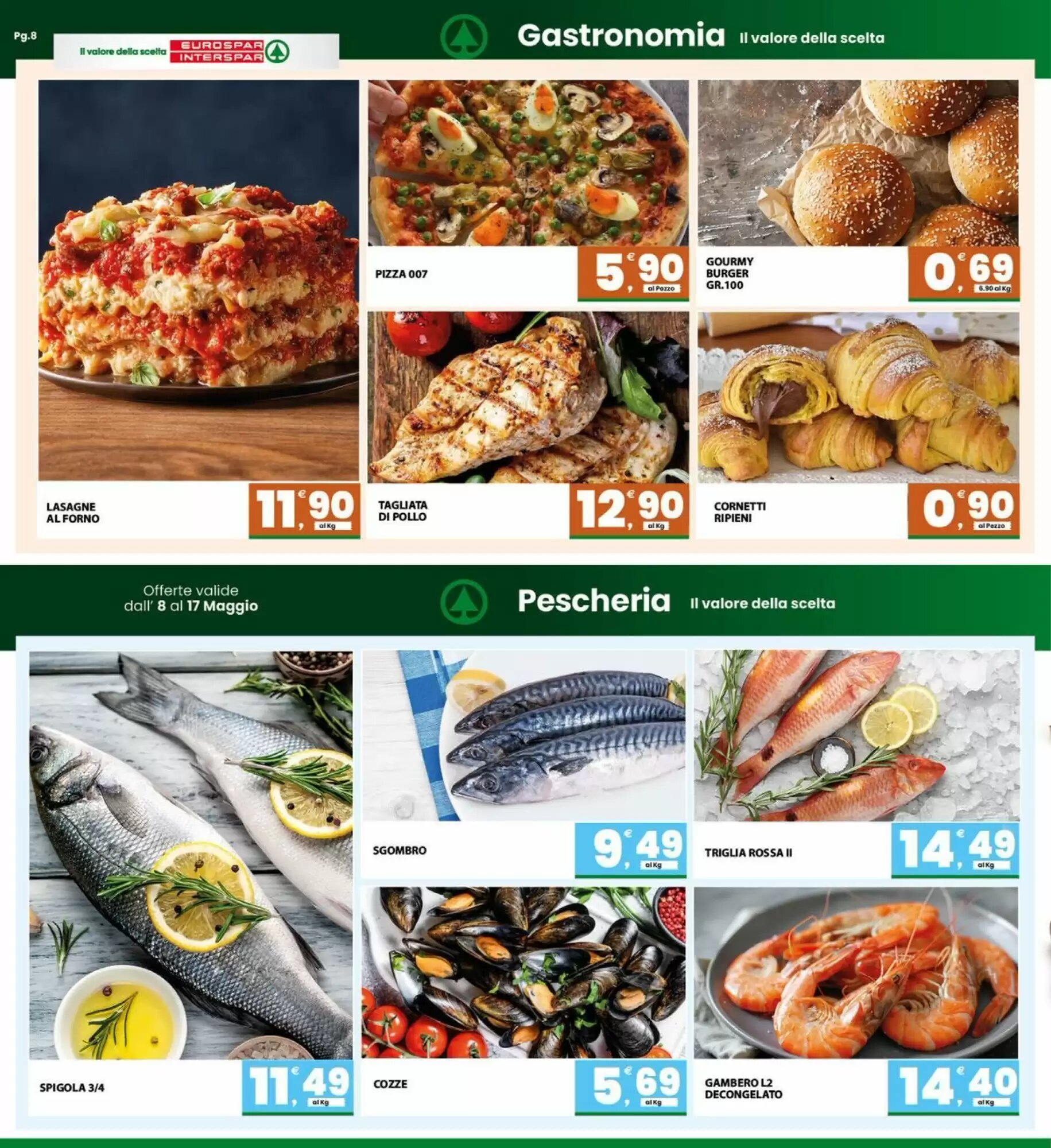 Volantino promozionale Eurospar  valide dal 08/05/2026 - Pagina 8.
