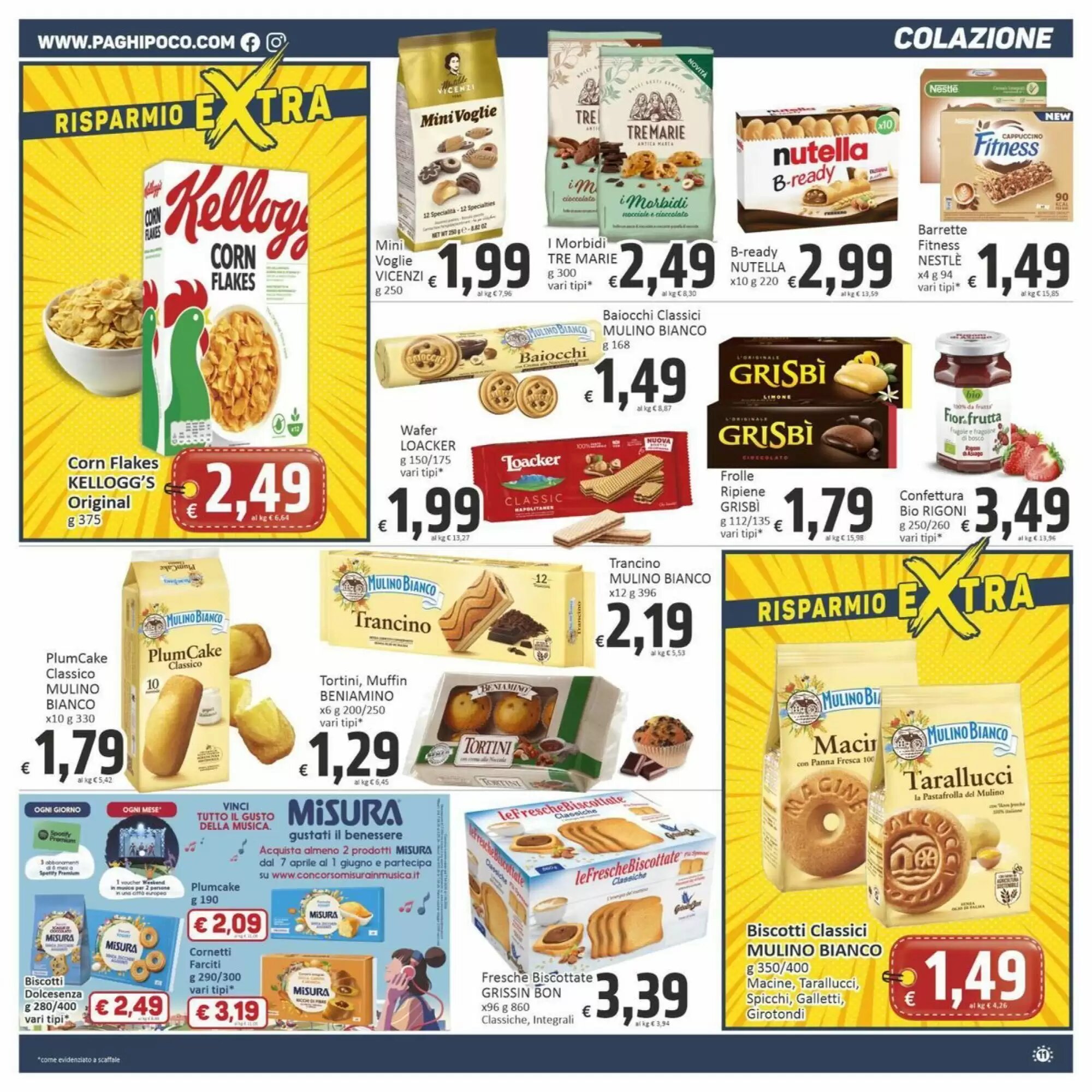 Volantino promozionale Paghi Poco  valide dal 08/05/2026 - Pagina 11.