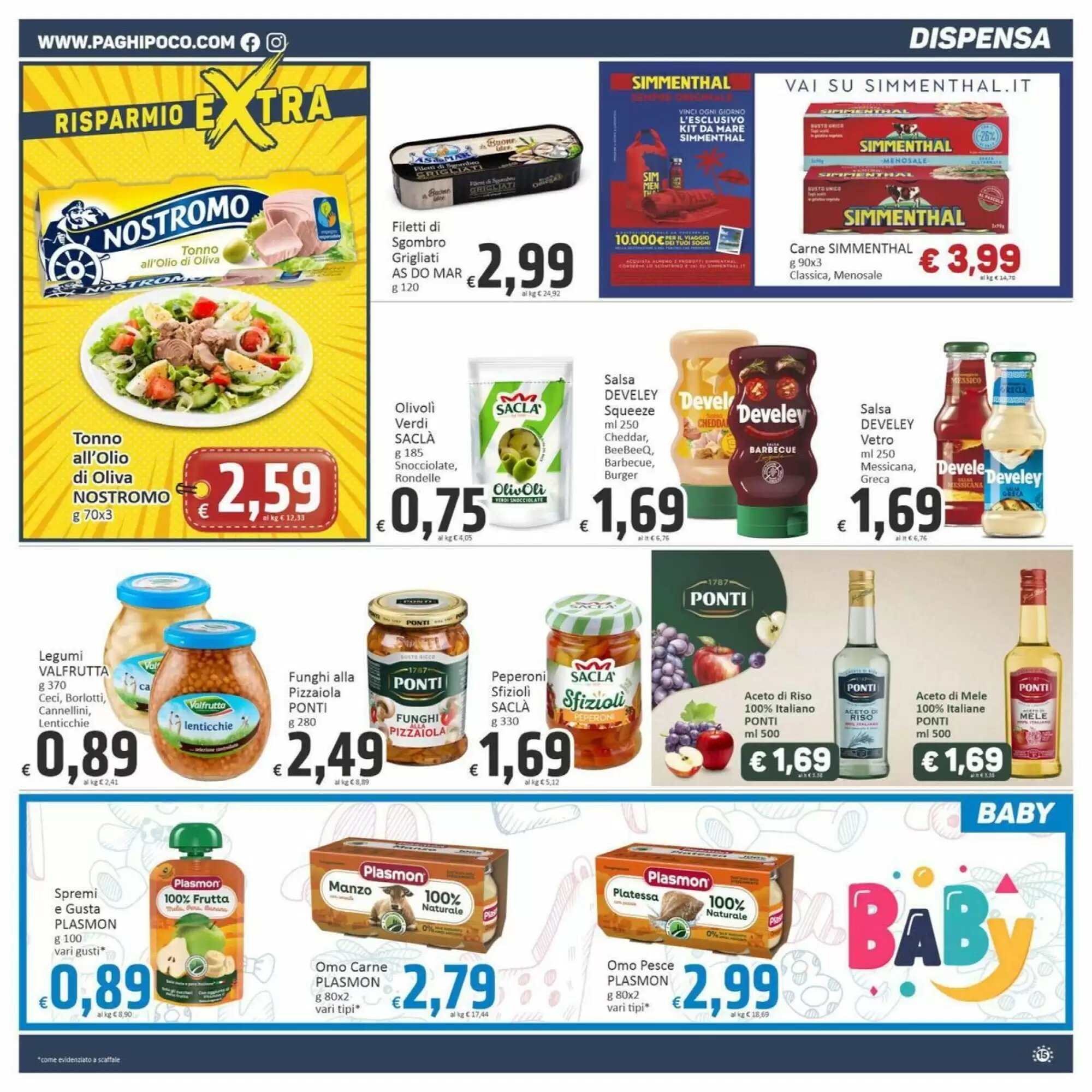 Volantino promozionale Paghi Poco  valide dal 08/05/2026 - Pagina 15.