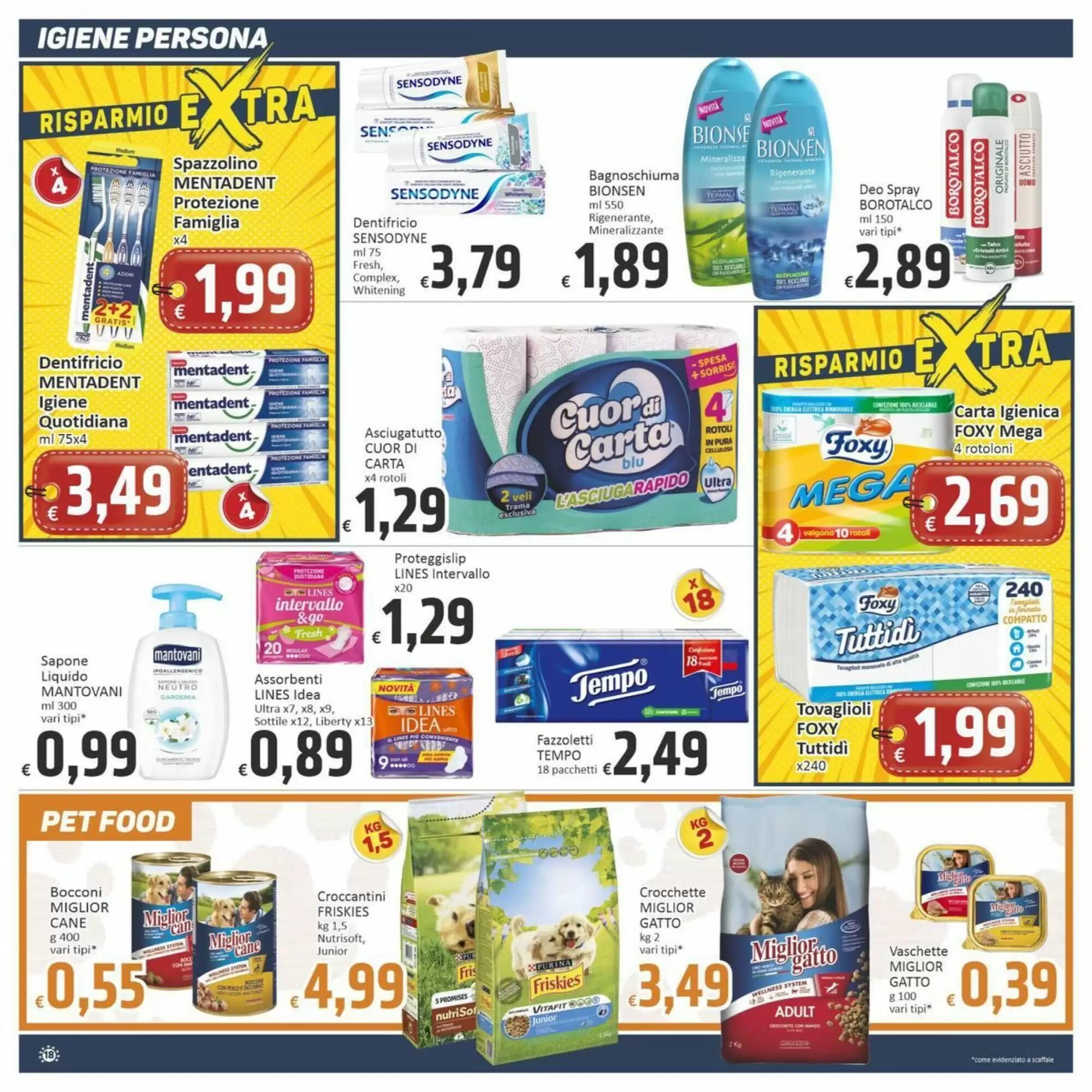 Volantino promozionale Paghi Poco  valide dal 08/05/2026 - Pagina 18.